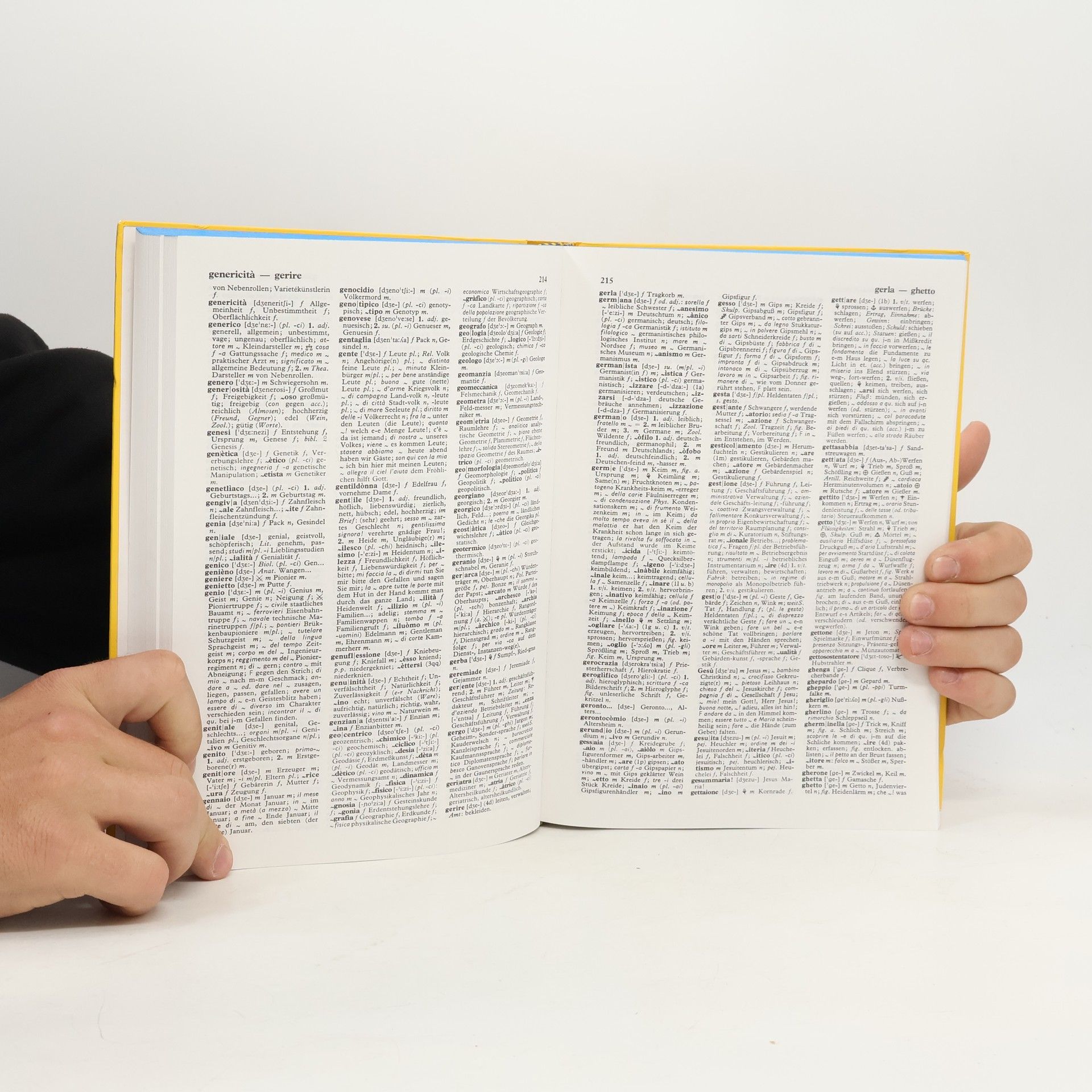 Walter Frenzel Langenscheidts Handwörterbuch Italienisch