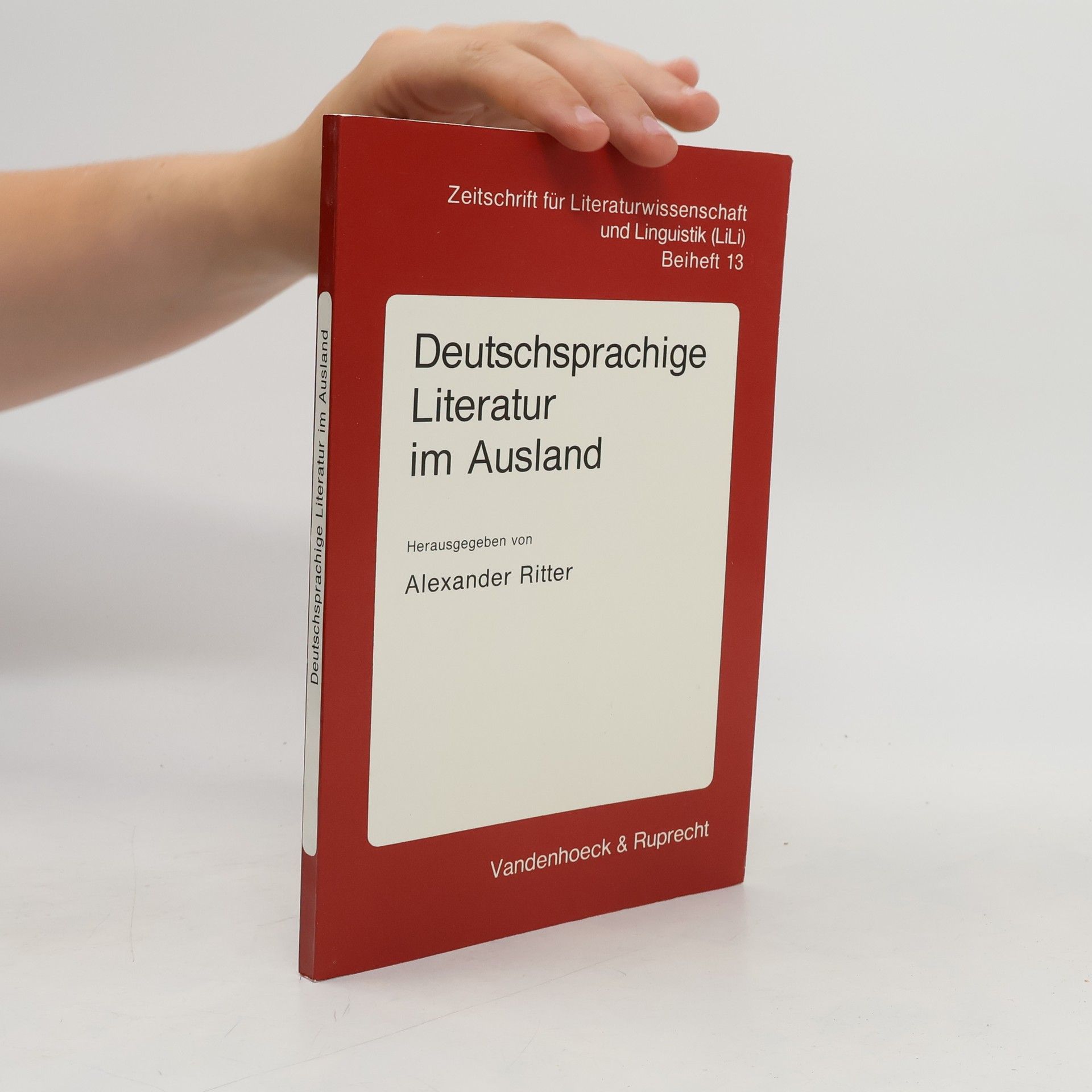 Zeitschrift für Literaturwissenschaft und Linguistik (LiLi) - 13: Deutschsprachige Literatur im Ausland