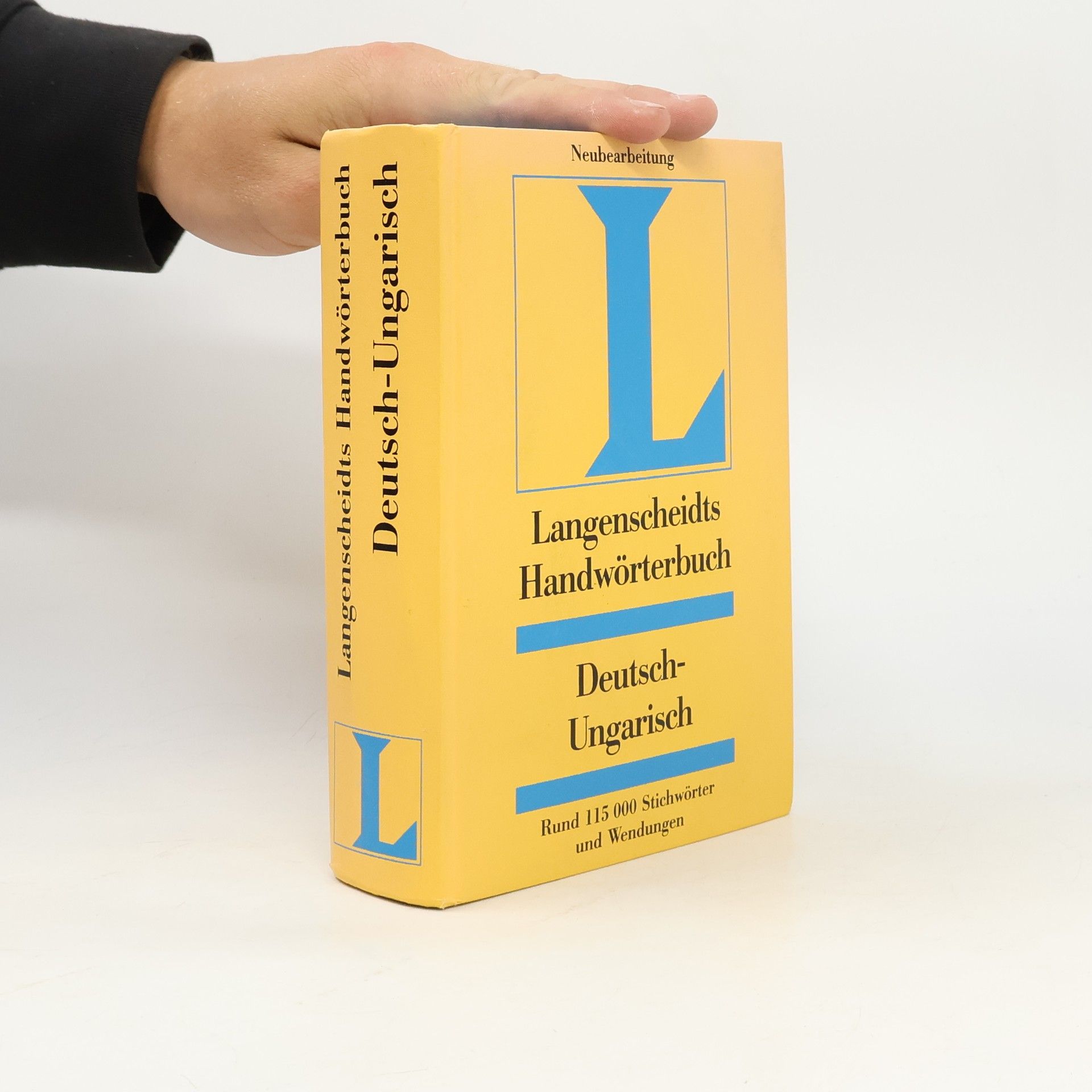 Collectif d'auteurs Langenscheidts Handwörterbuch Ungarisch. Teil II, Deutsch-Ungarisch Deutsch-Ungarisch