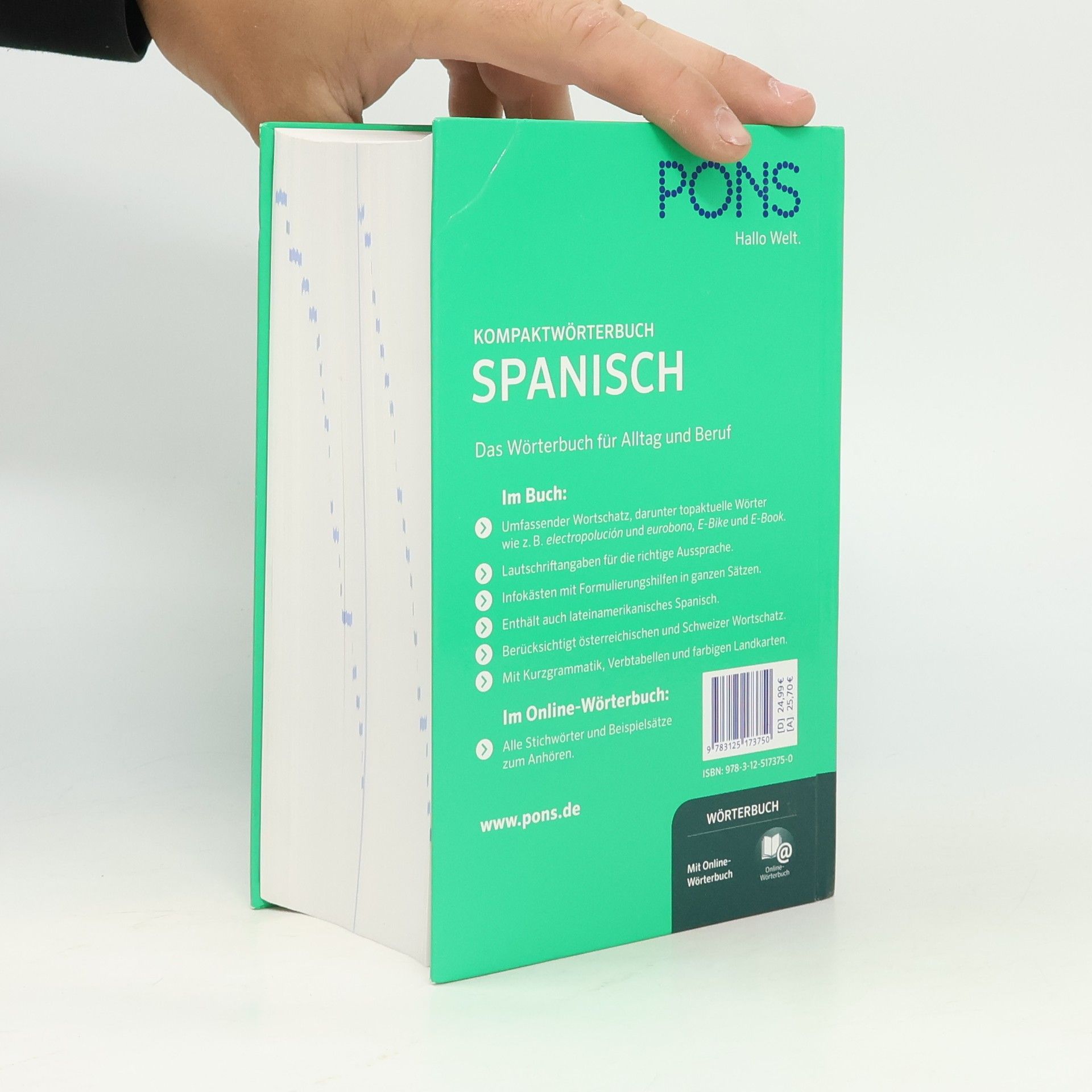 PONS Kompaktwörterbuch Spanisch