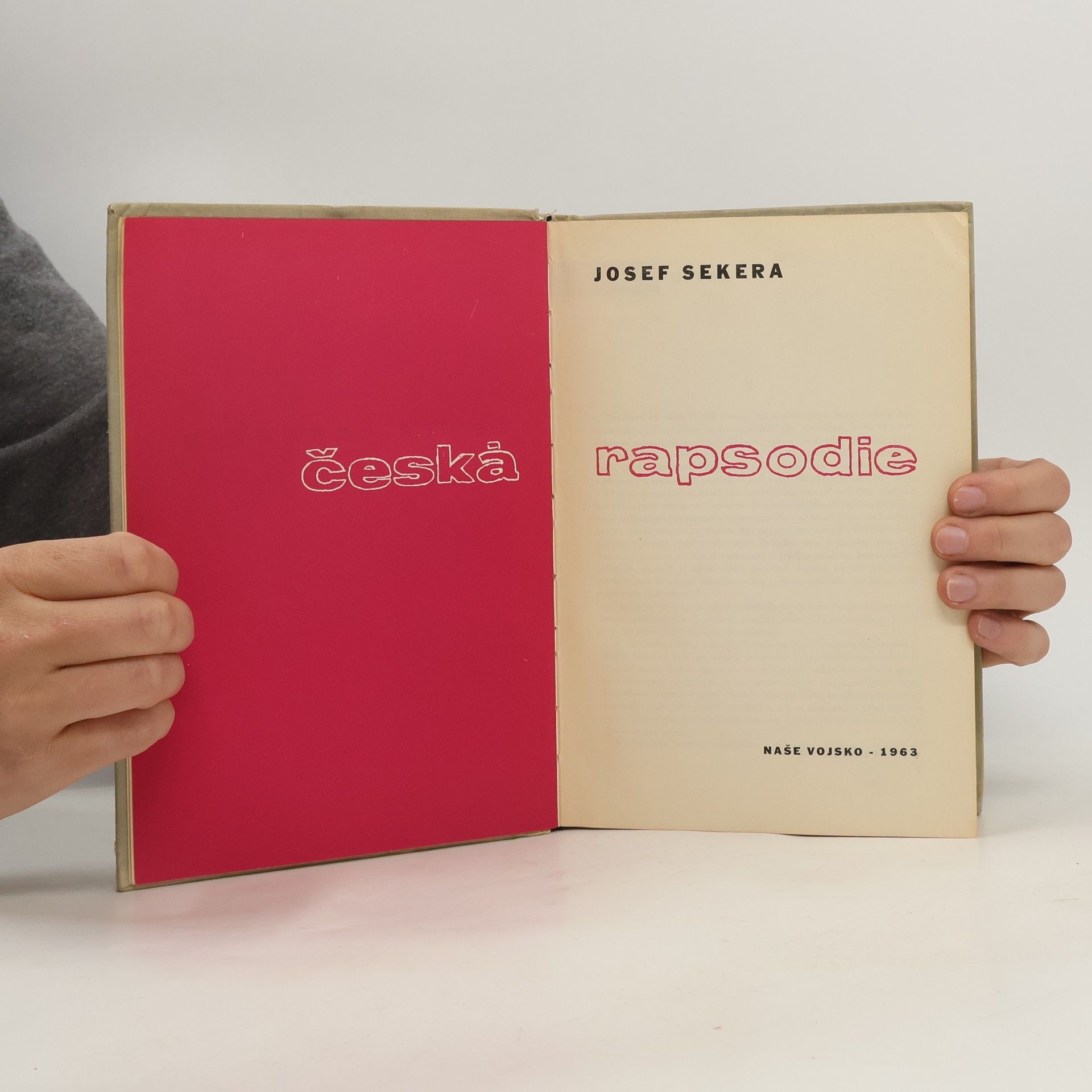 Josef Sekera Česká rapsodie