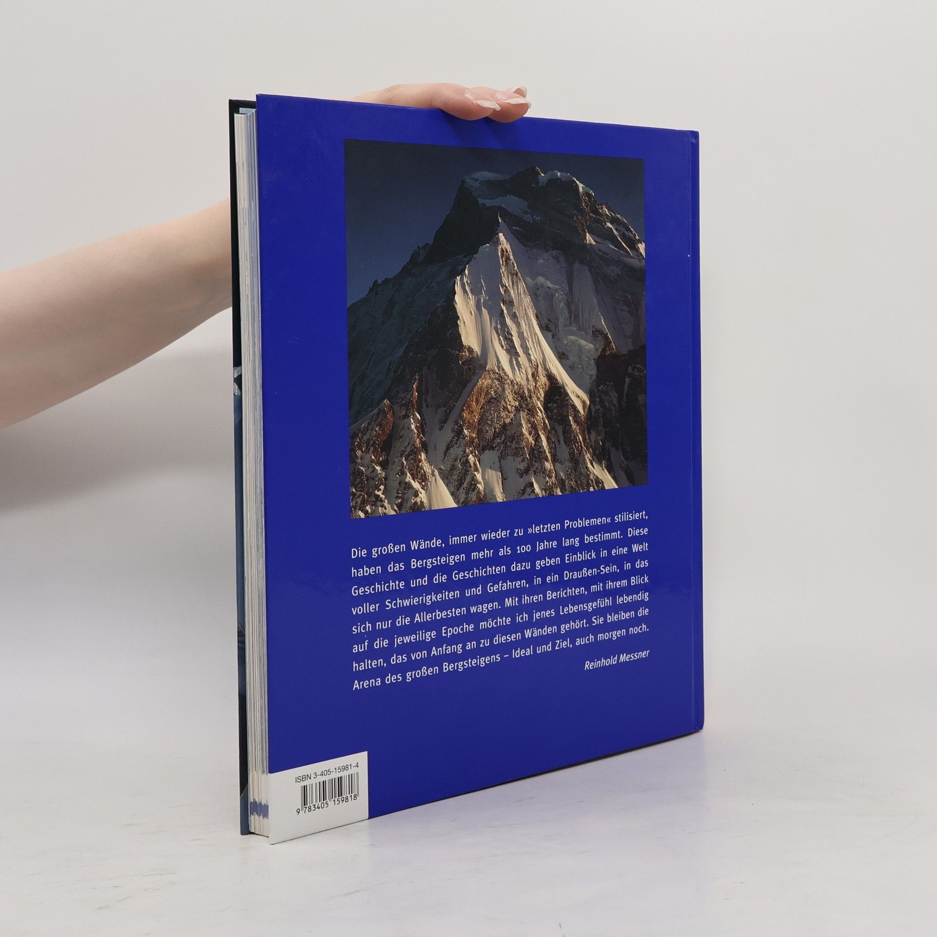 Reinhold Messner Die grossen Wände