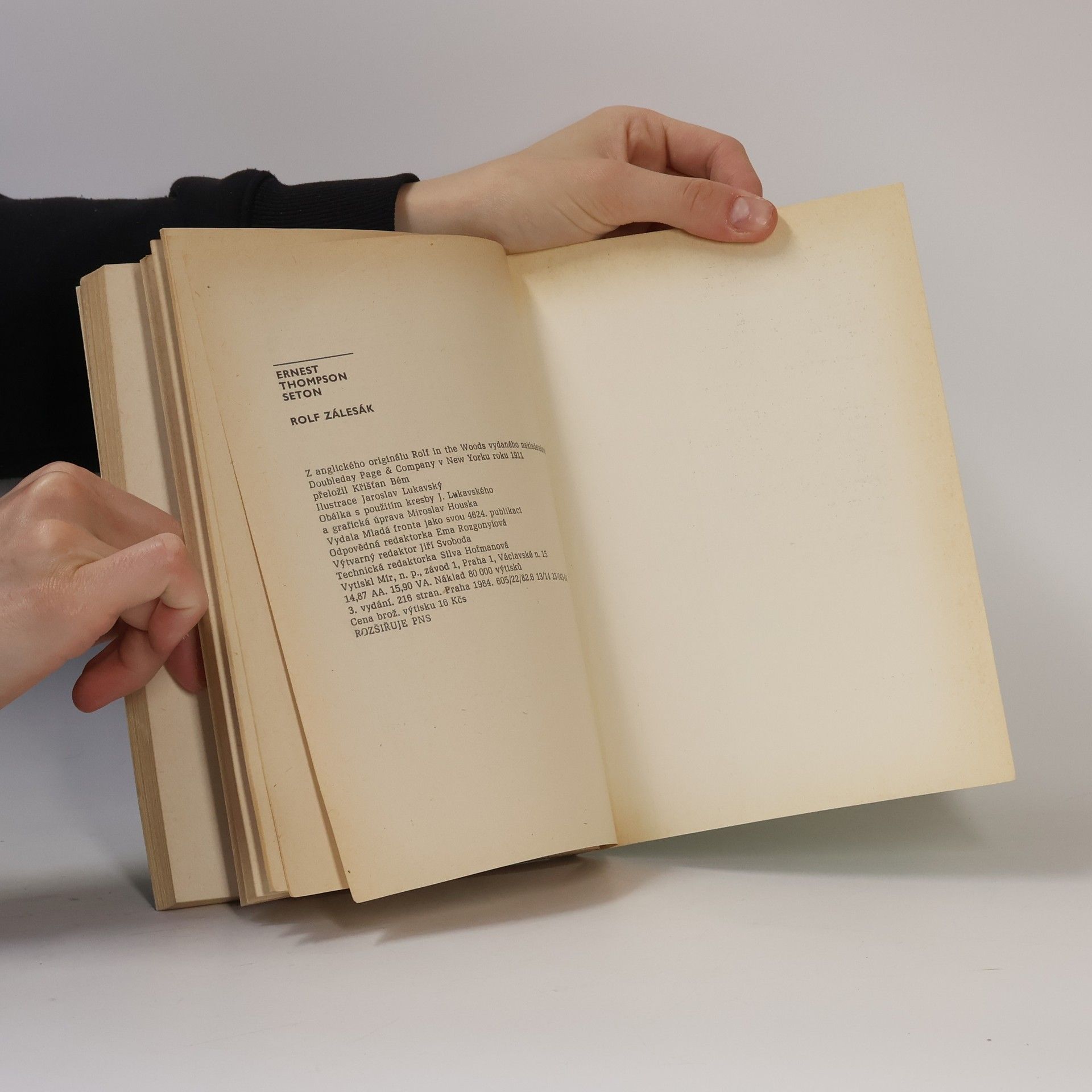 Ernest Thompson Seton Rolf zálesák