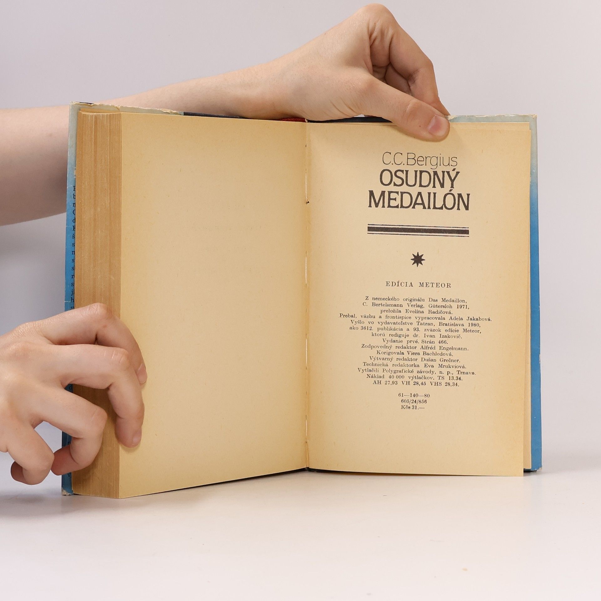 C. C. Bergius Osudný medailón
