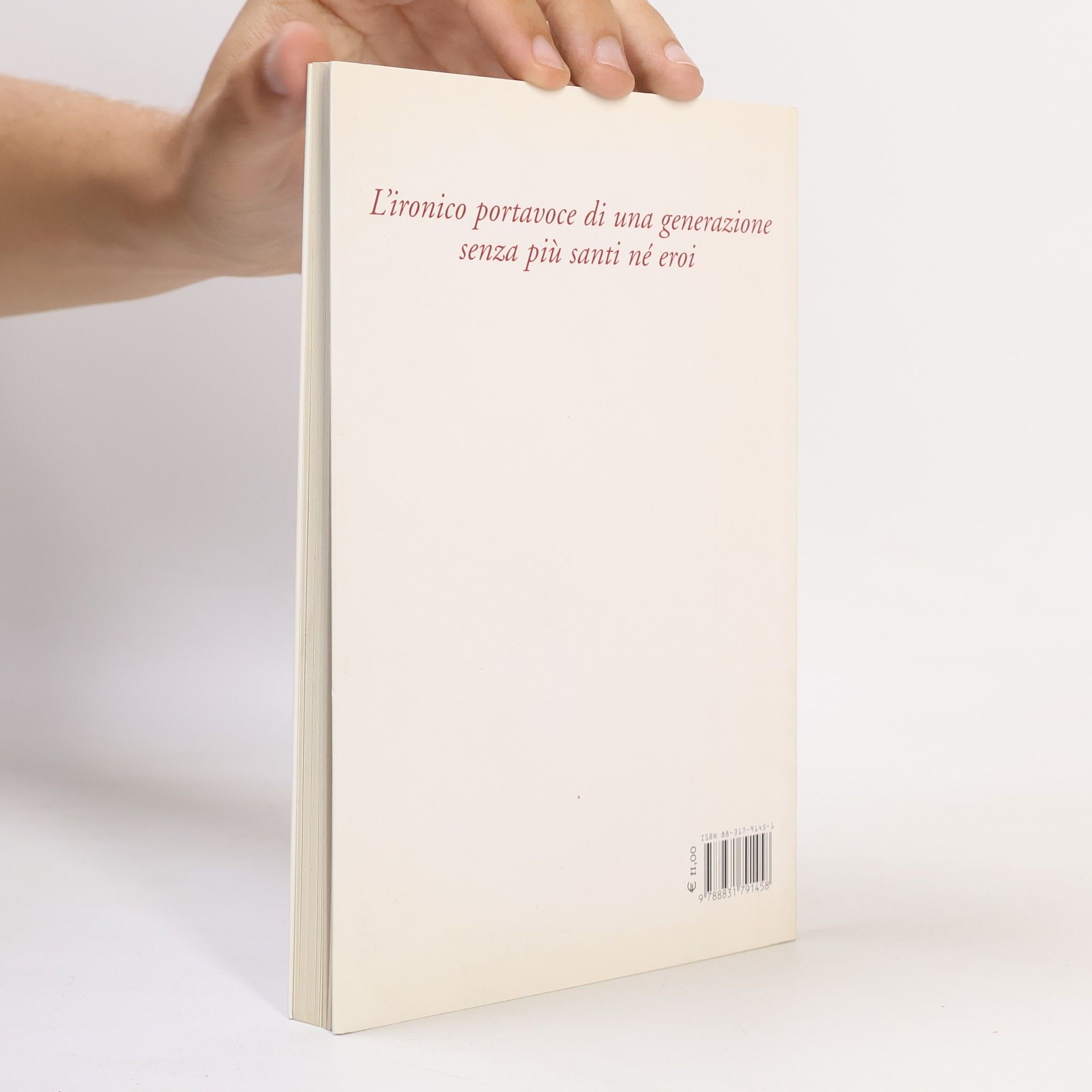 Fabrizio Buratto Curriculum atipico di un trentenne tipico