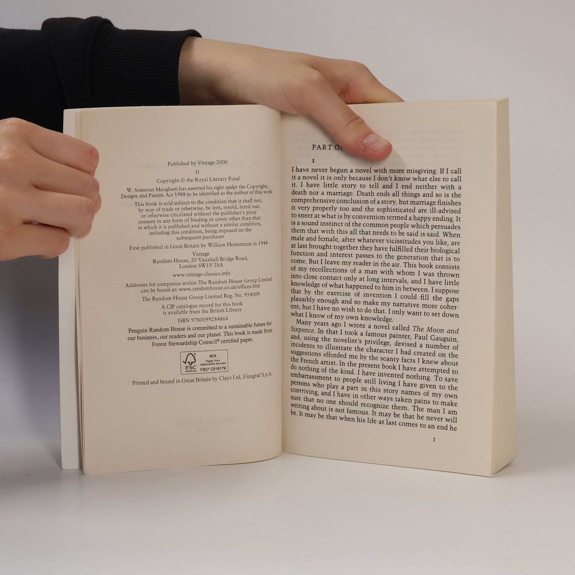 William Somerset Maugham The Razor's Edge. Auf Messers Schneide, Englische Ausgabe