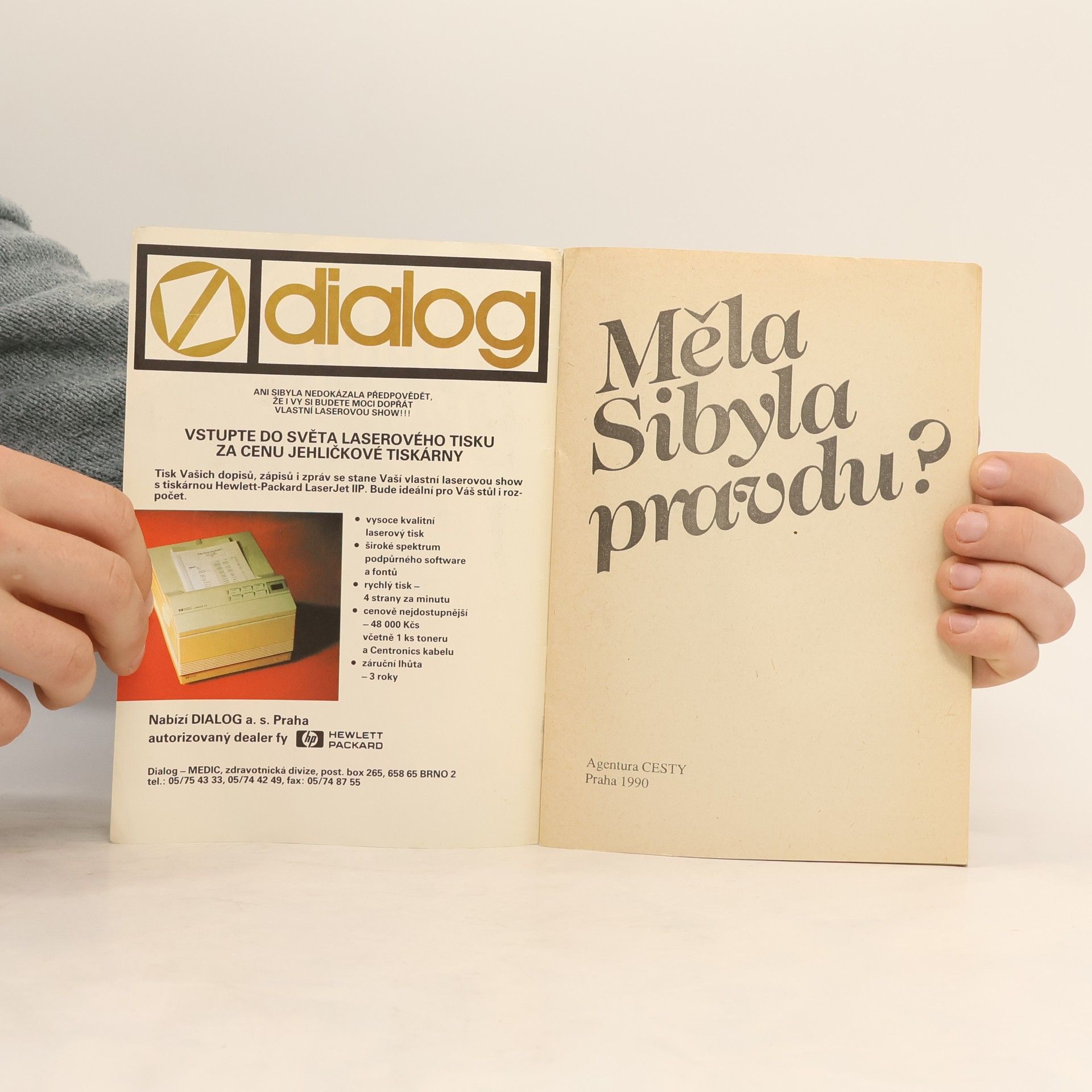 Jindřich Bílovský Měla Sibyla pravdu?