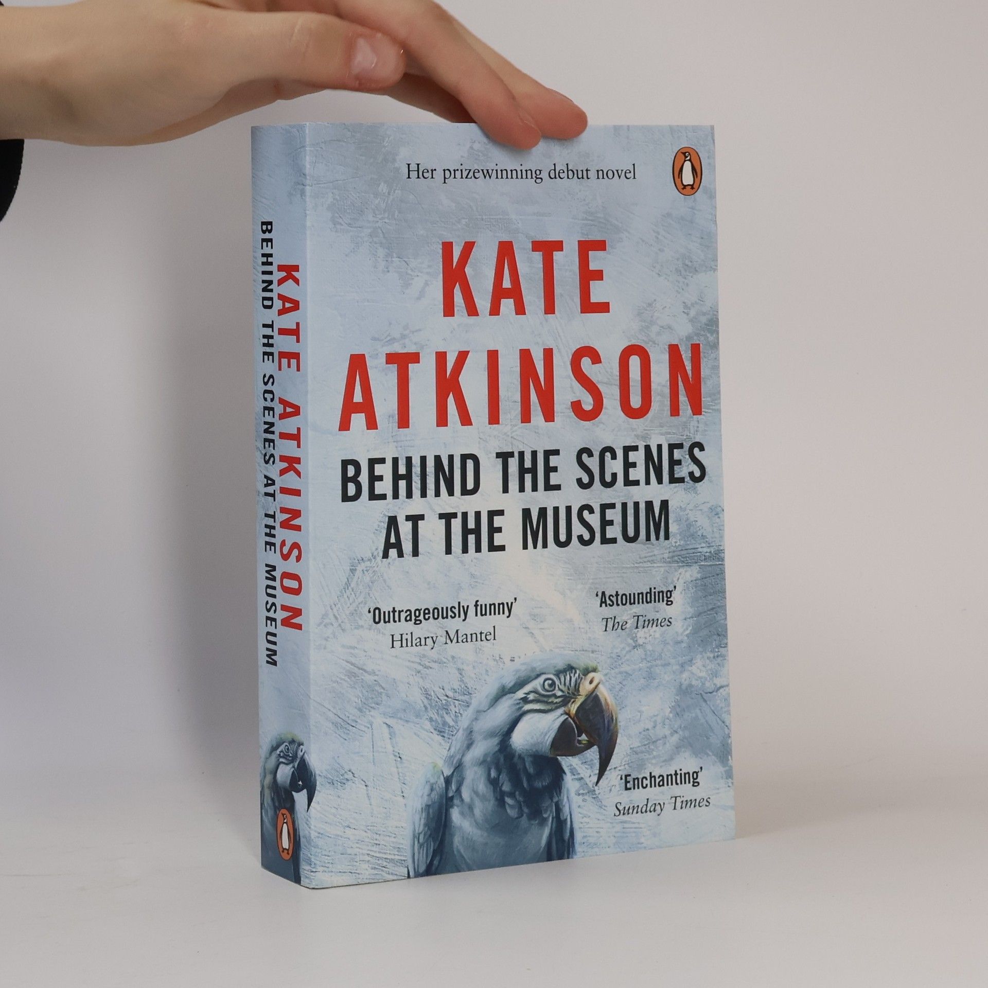 Kate Atkinson Behind the scenes at the museum