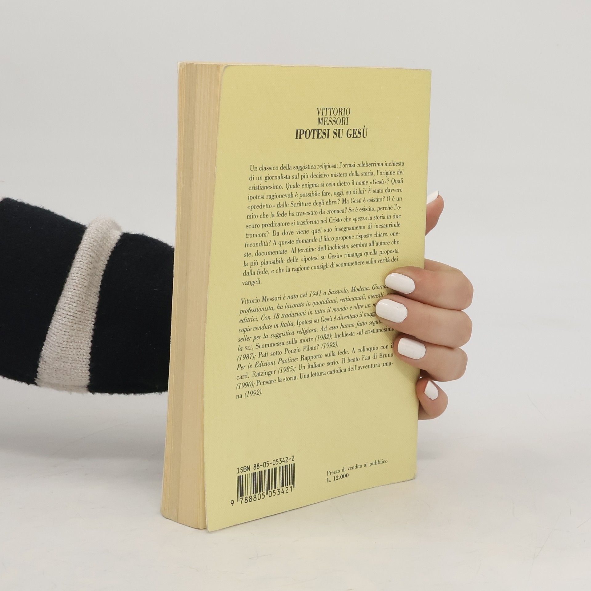 Vittorio Messori S.E.I. Reprint Religione: Ipotesi su Gesù
