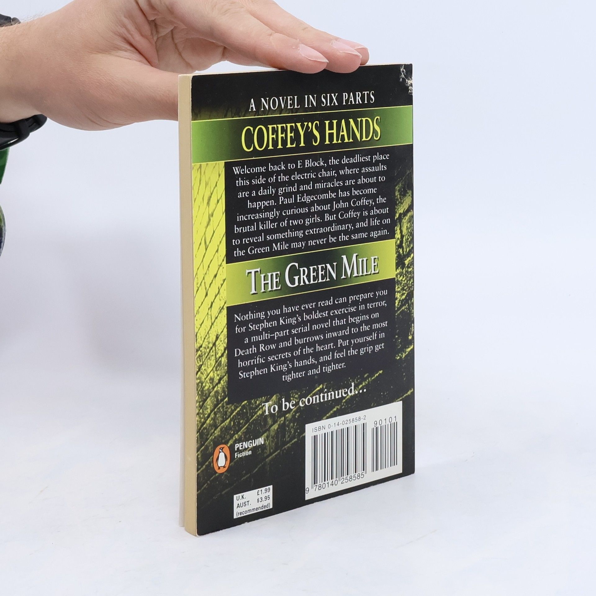 Stephen King Coffey's Hands