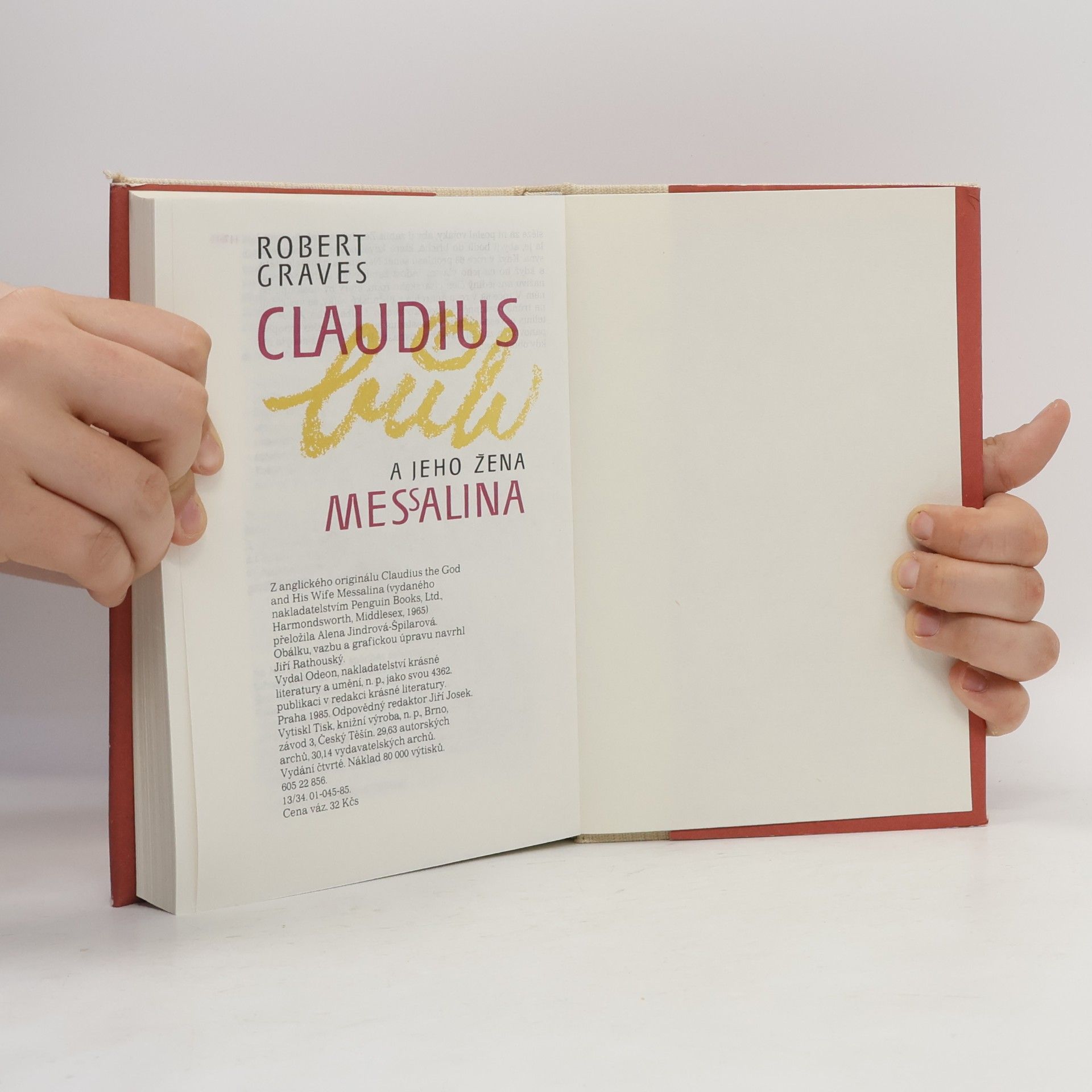 Robert Graves Claudius bůh a jeho žena Messalina