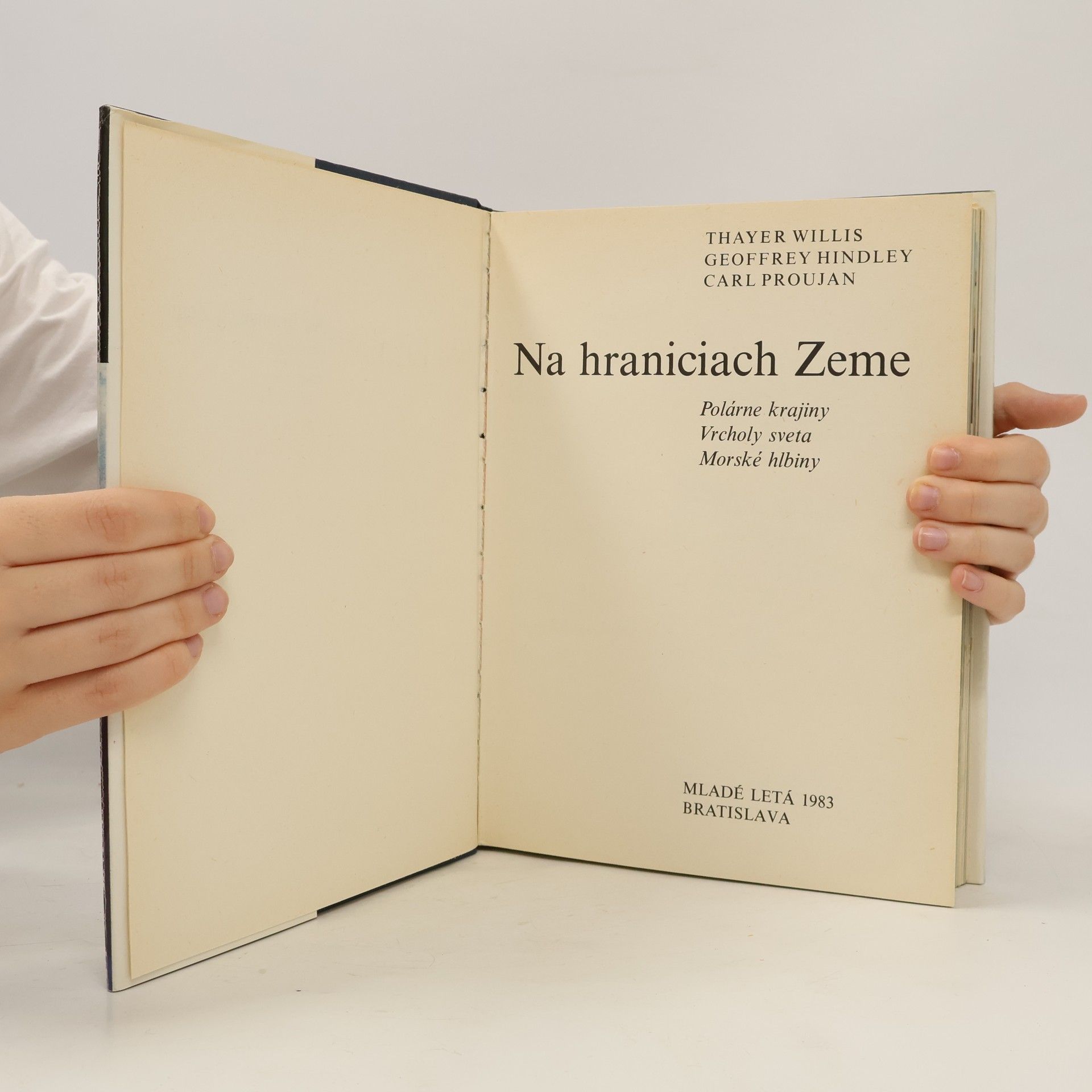 Thayer Willis Na hraniciach Zeme
