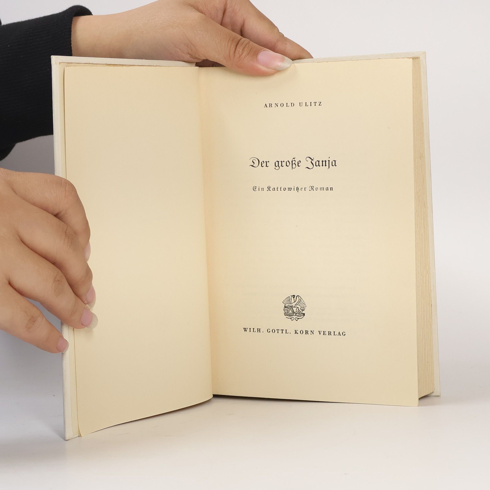 Arnold Ulitz Der große Janja