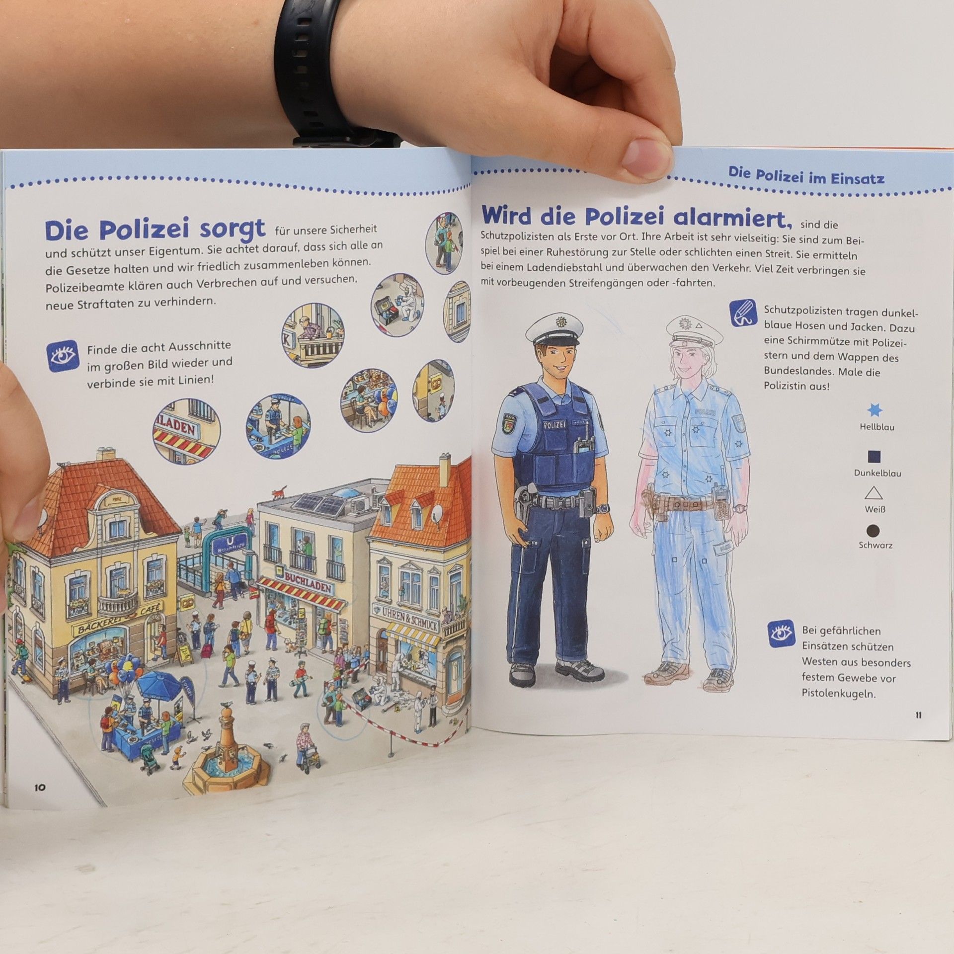 Kolektiv autorů Was ist was. Im Einsatz! Polizei und Feuerwehr