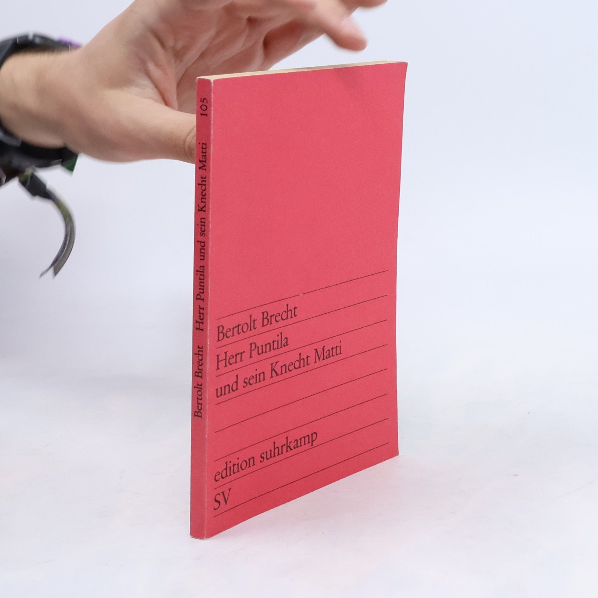 Bertolt Brecht Herr Puntila und sein Knecht Matti