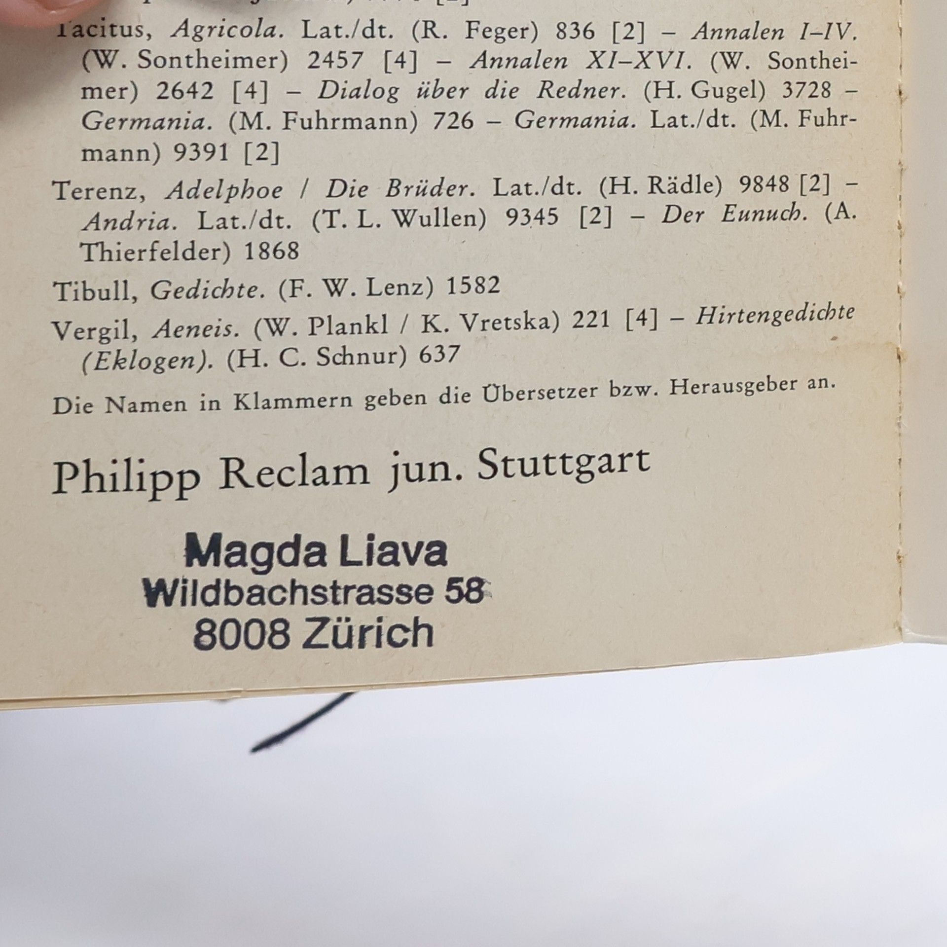 Titus Lucretius Carus De rerum natura