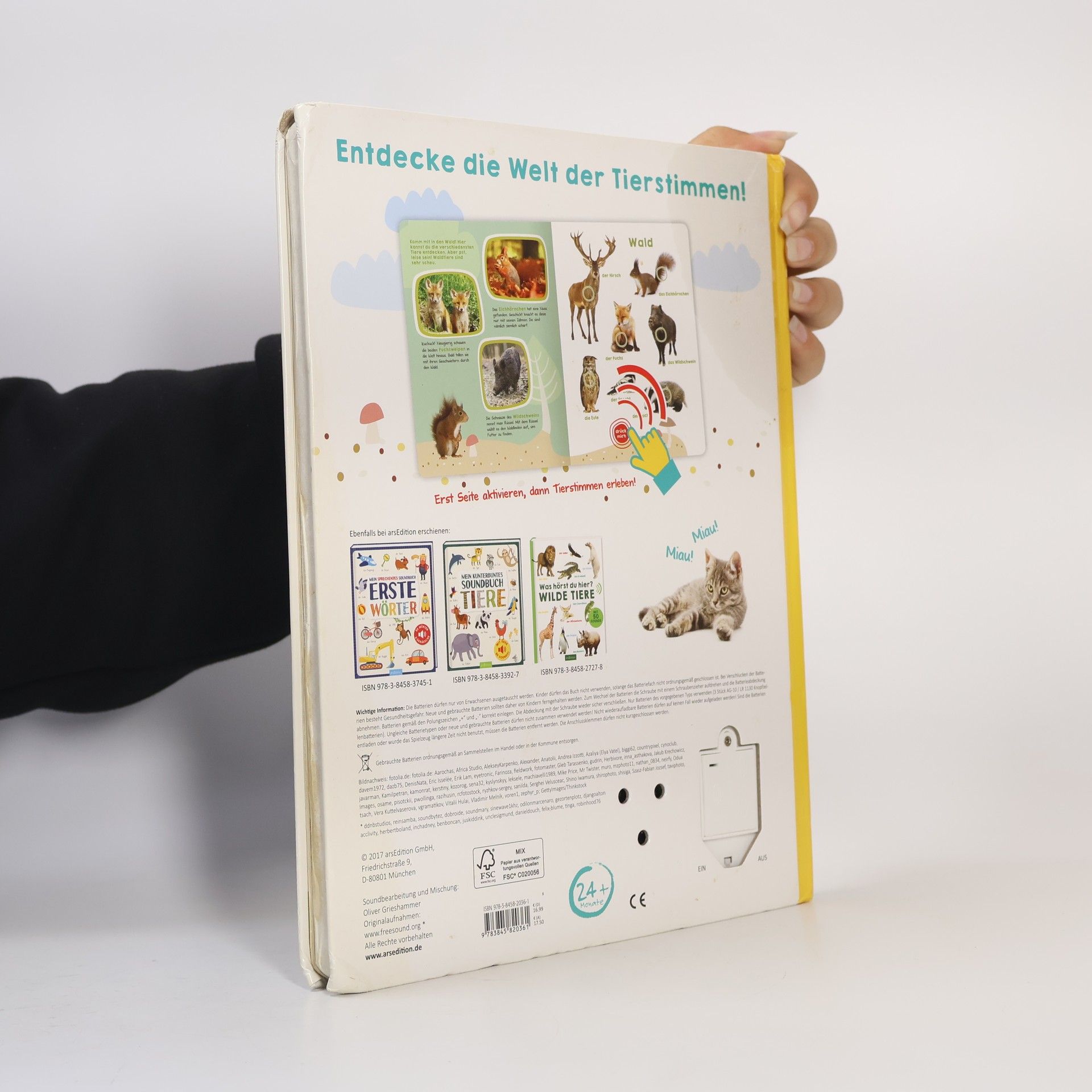 Autorenkollektiv Mein großes Buch der Tiergeräusche