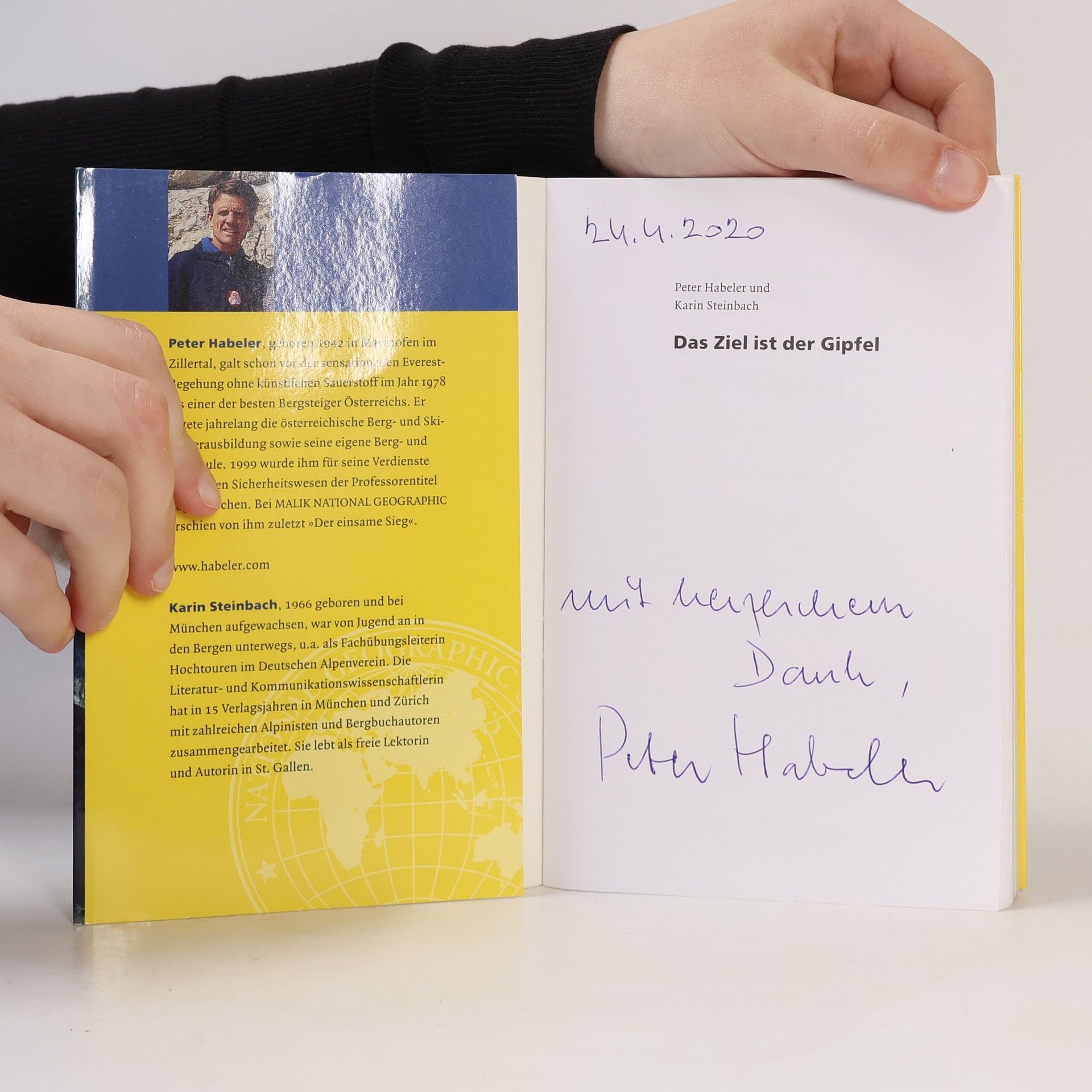 Peter Habeler Das Ziel ist der Gipfel