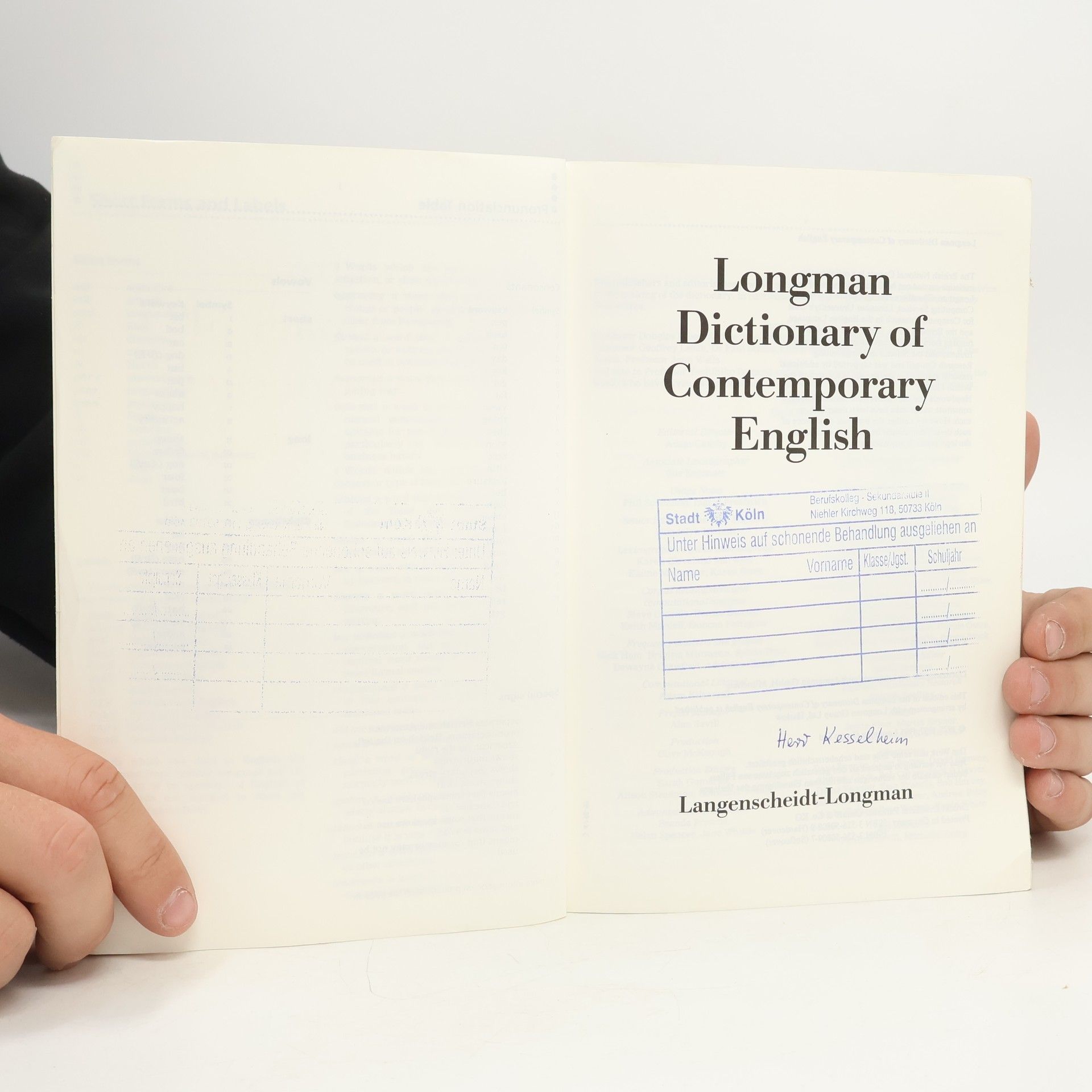 Autorenkollektiv Longman Dictionary of Contemporary English