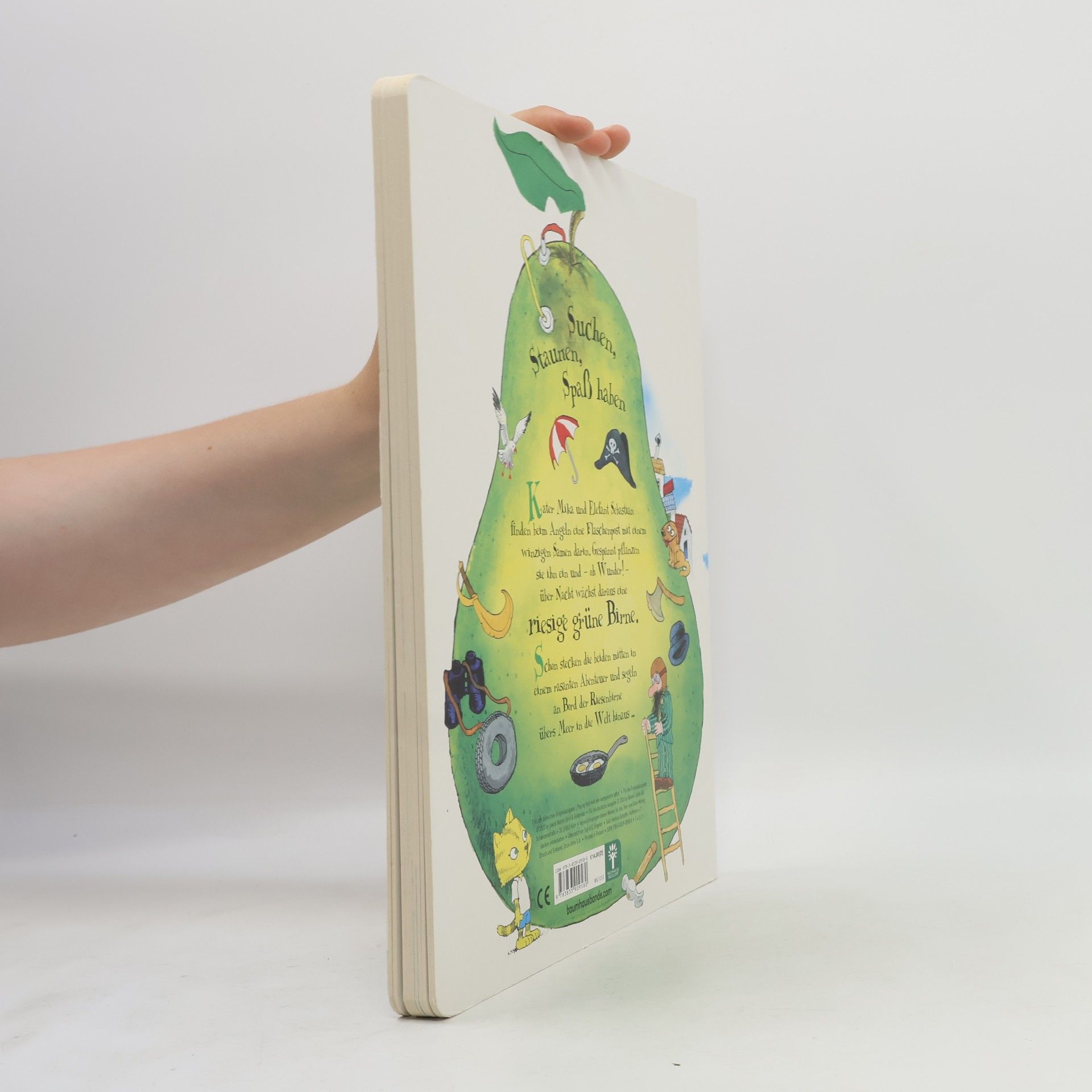 Jakob Martin Strid Das große Such- und Findebuch mit der Riesenbirne. Der beliebte Klassiker als gekürztes Pappbilderbuch ab 4 Jahren - Suchen, Finden, Staunen, Spaßhaben