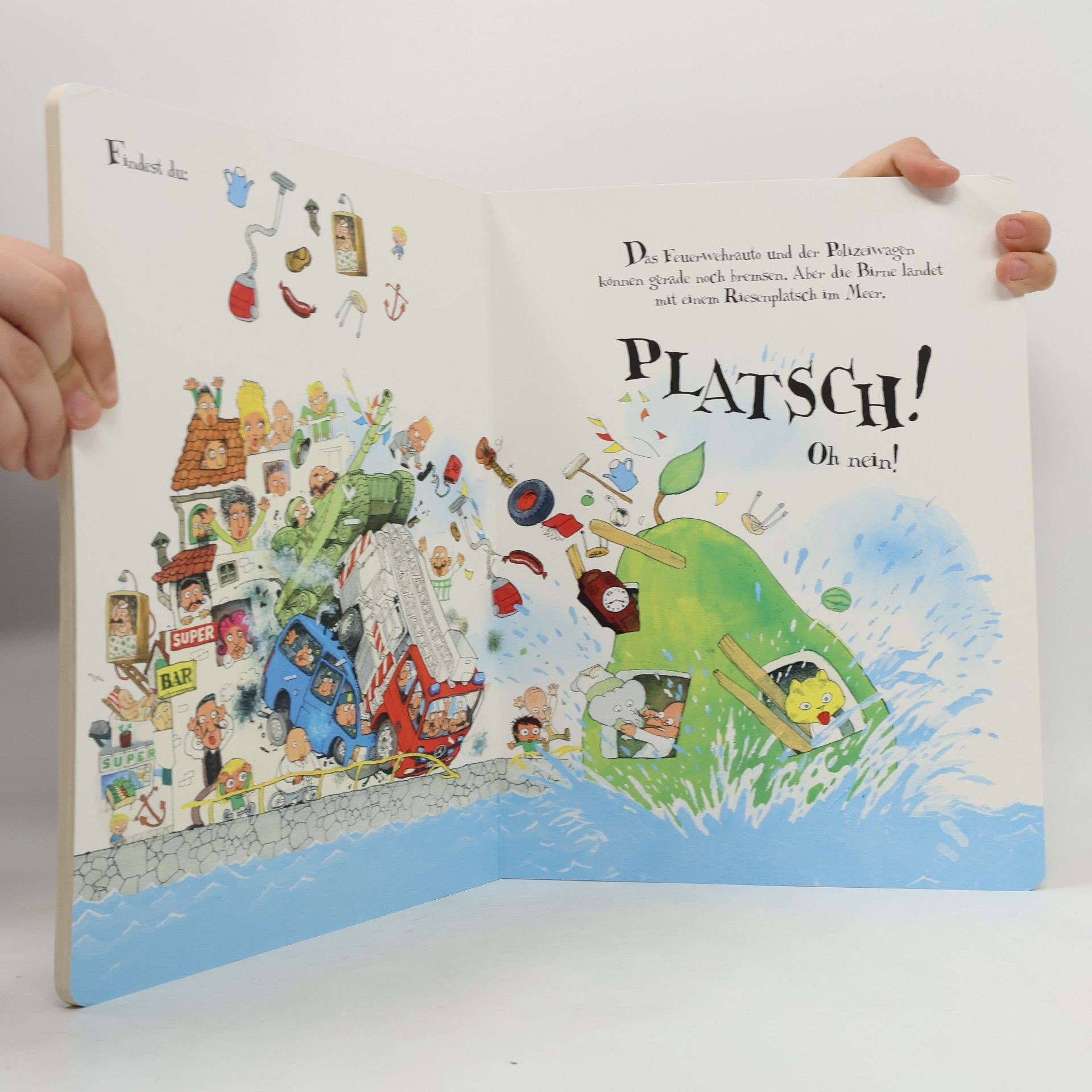 Jakob Martin Strid Das große Such- und Findebuch mit der Riesenbirne. Der beliebte Klassiker als gekürztes Pappbilderbuch ab 4 Jahren - Suchen, Finden, Staunen, Spaßhaben