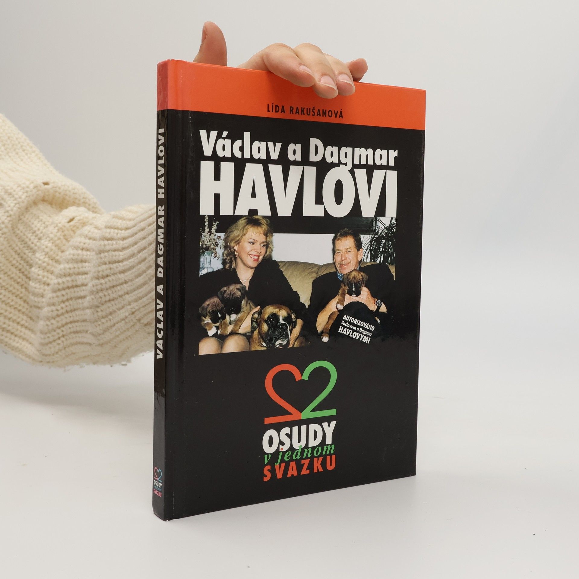 Lída Rakušanová Václav a Dagmar Havlovi