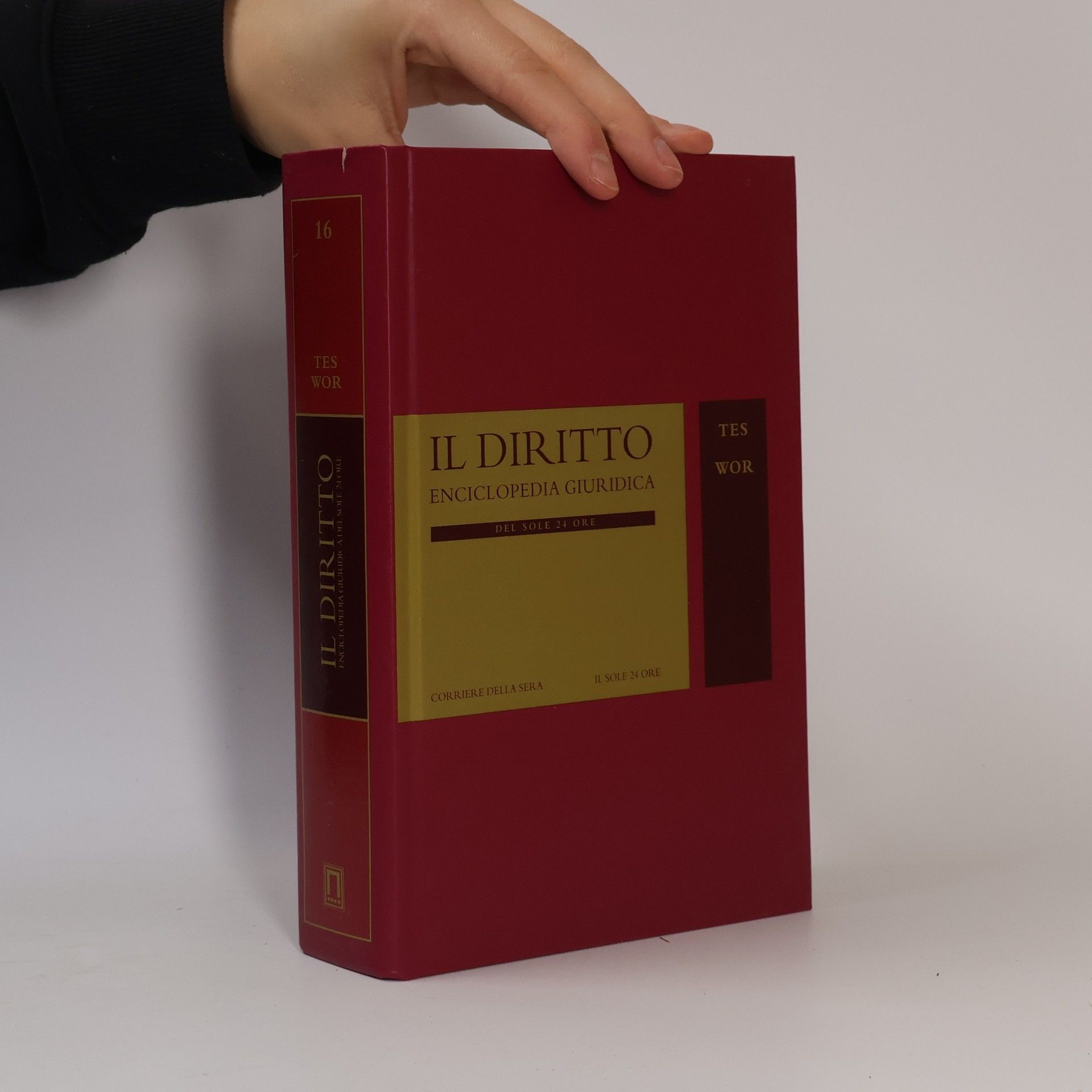 Various authors Il diritto. Enciclopedia Giuridica 16