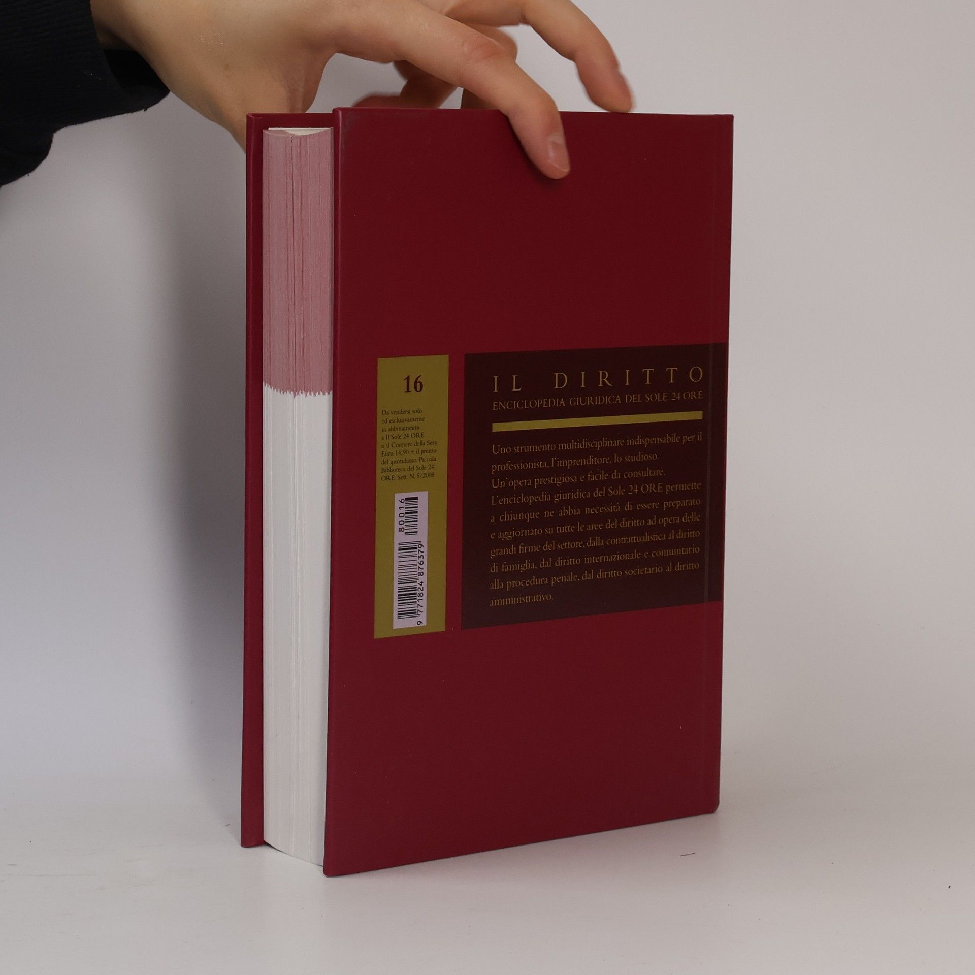 Various authors Il diritto. Enciclopedia Giuridica 16