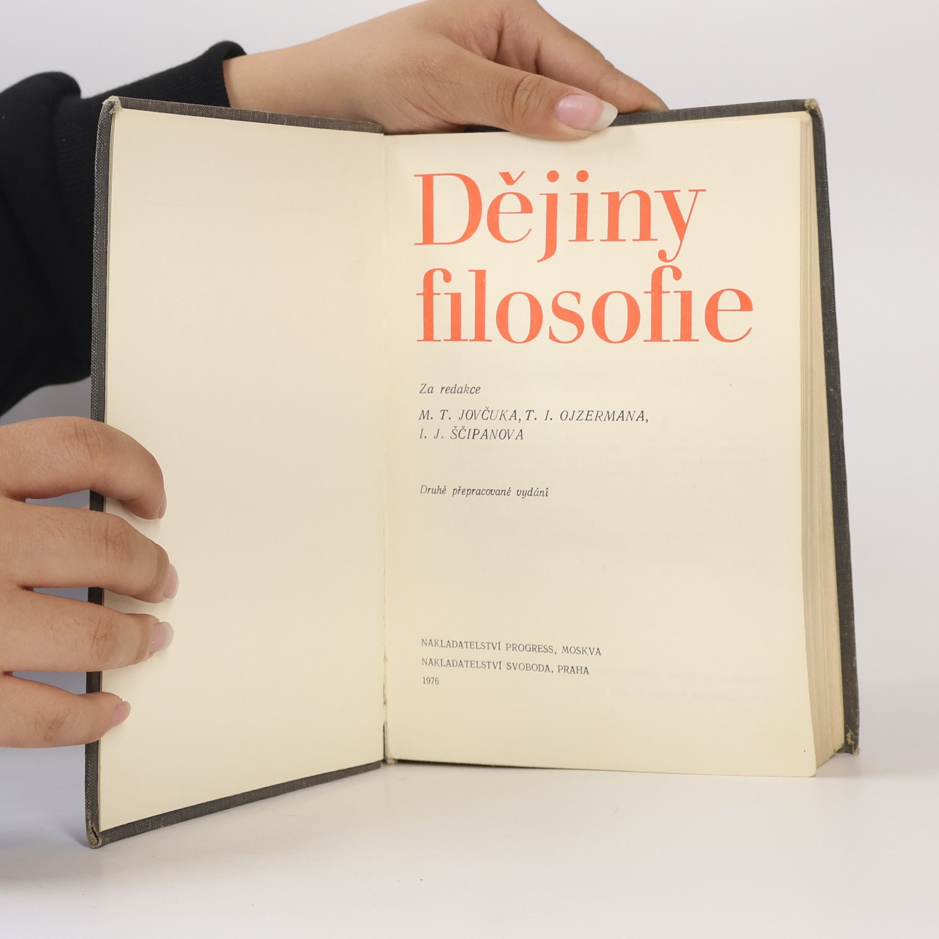 Autorenkollektiv Dějiny filosofie
