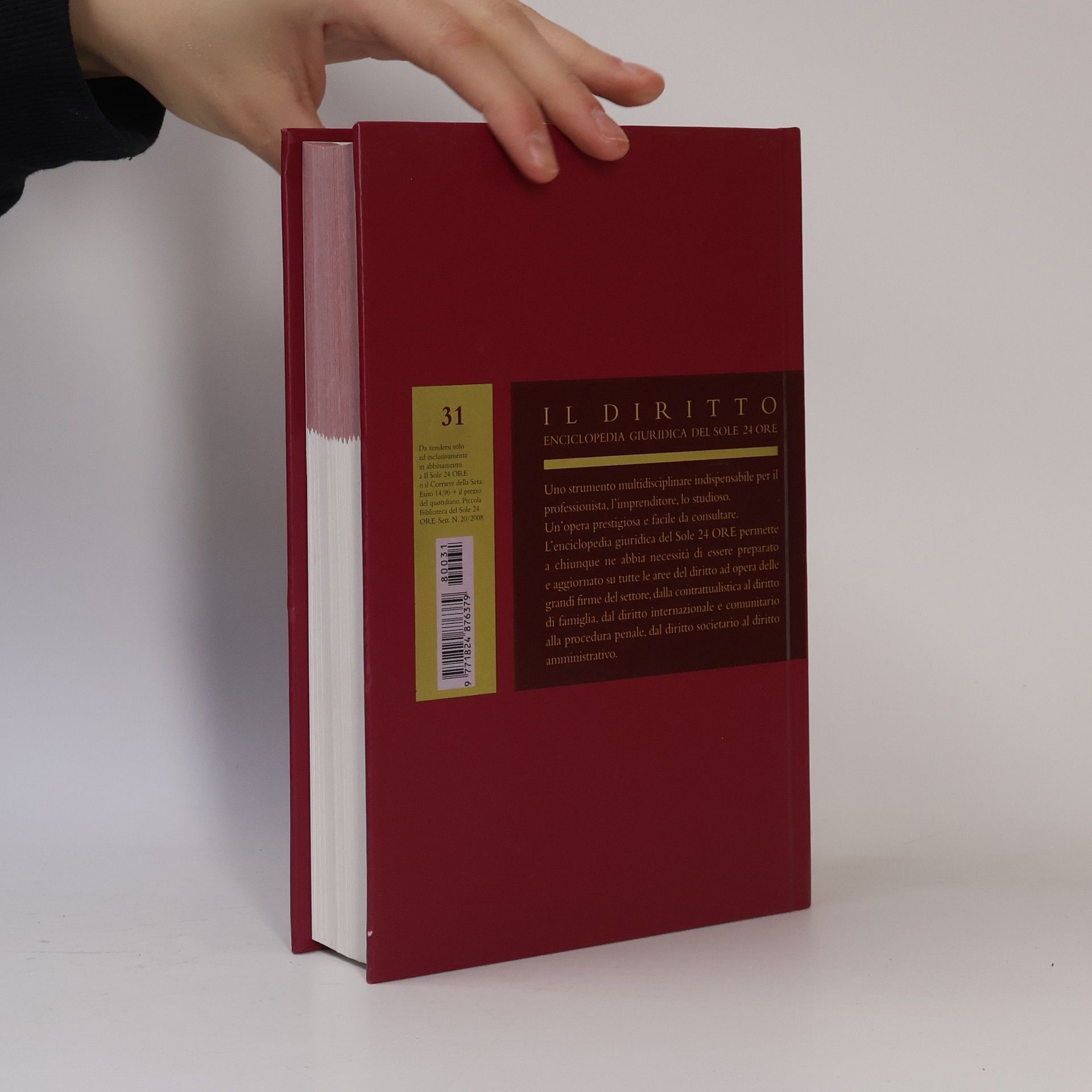 Kolektiv autorů Il dritto. Enciclopedia giuridica 31