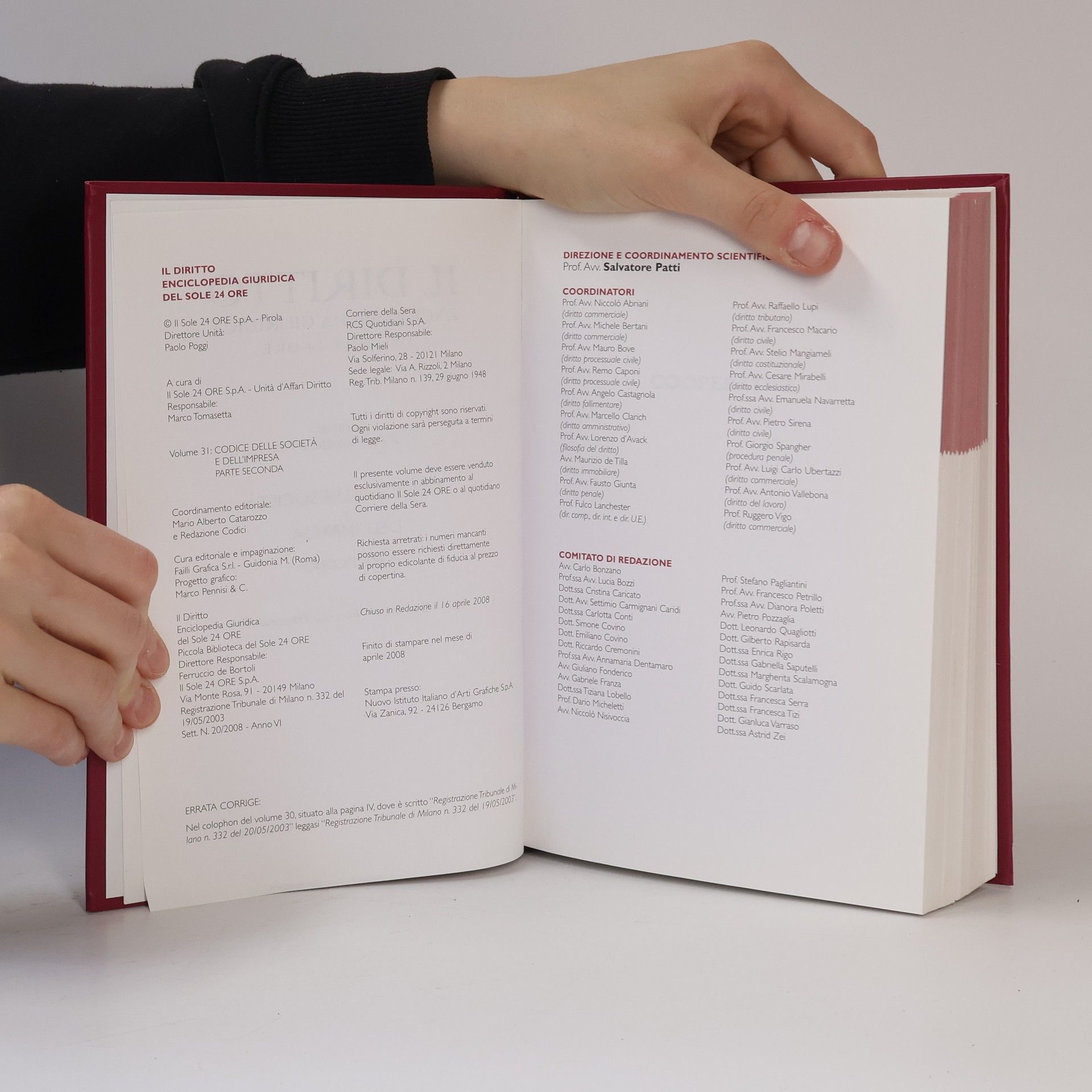 Kolektiv autorů Il dritto. Enciclopedia giuridica 31