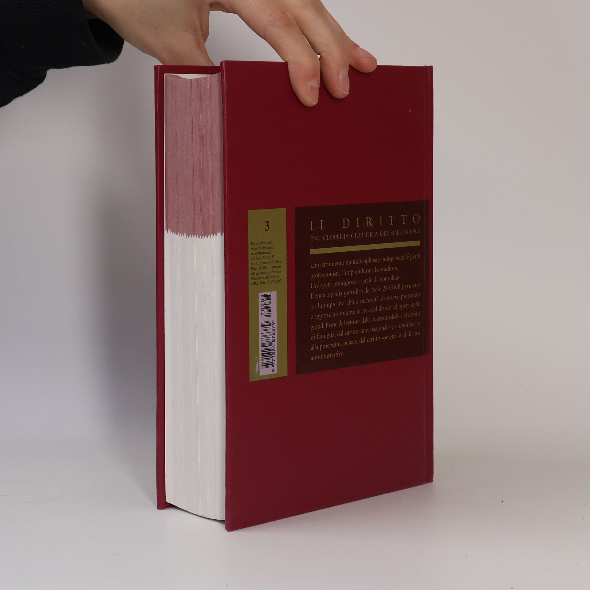 Kolektiv autorů Il diritto. Enciclopedia Giuridica 3