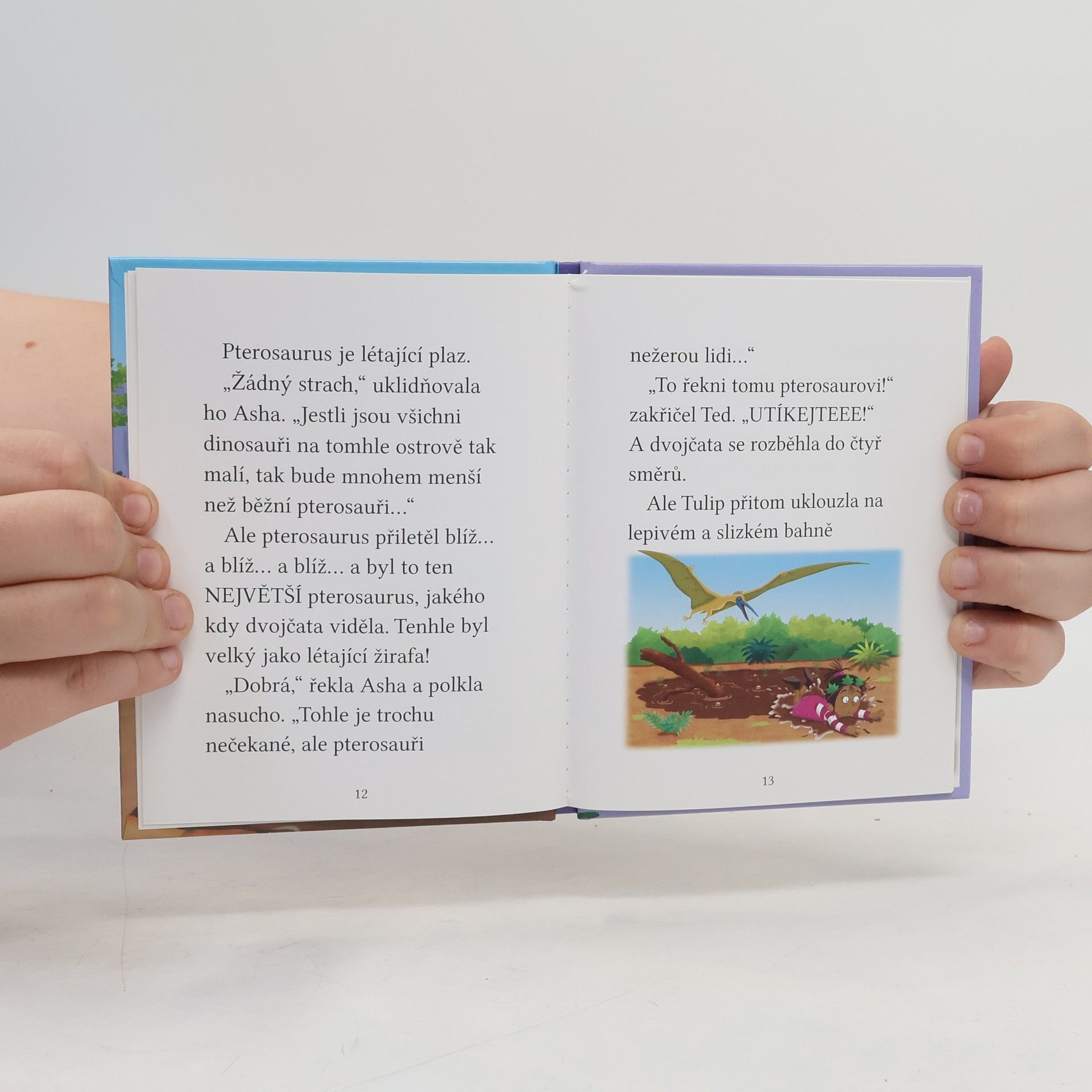 Cressida Cowell Dobrodružství Stromovic dvojčat: Dvojčat potkávají hatzegopteryxe