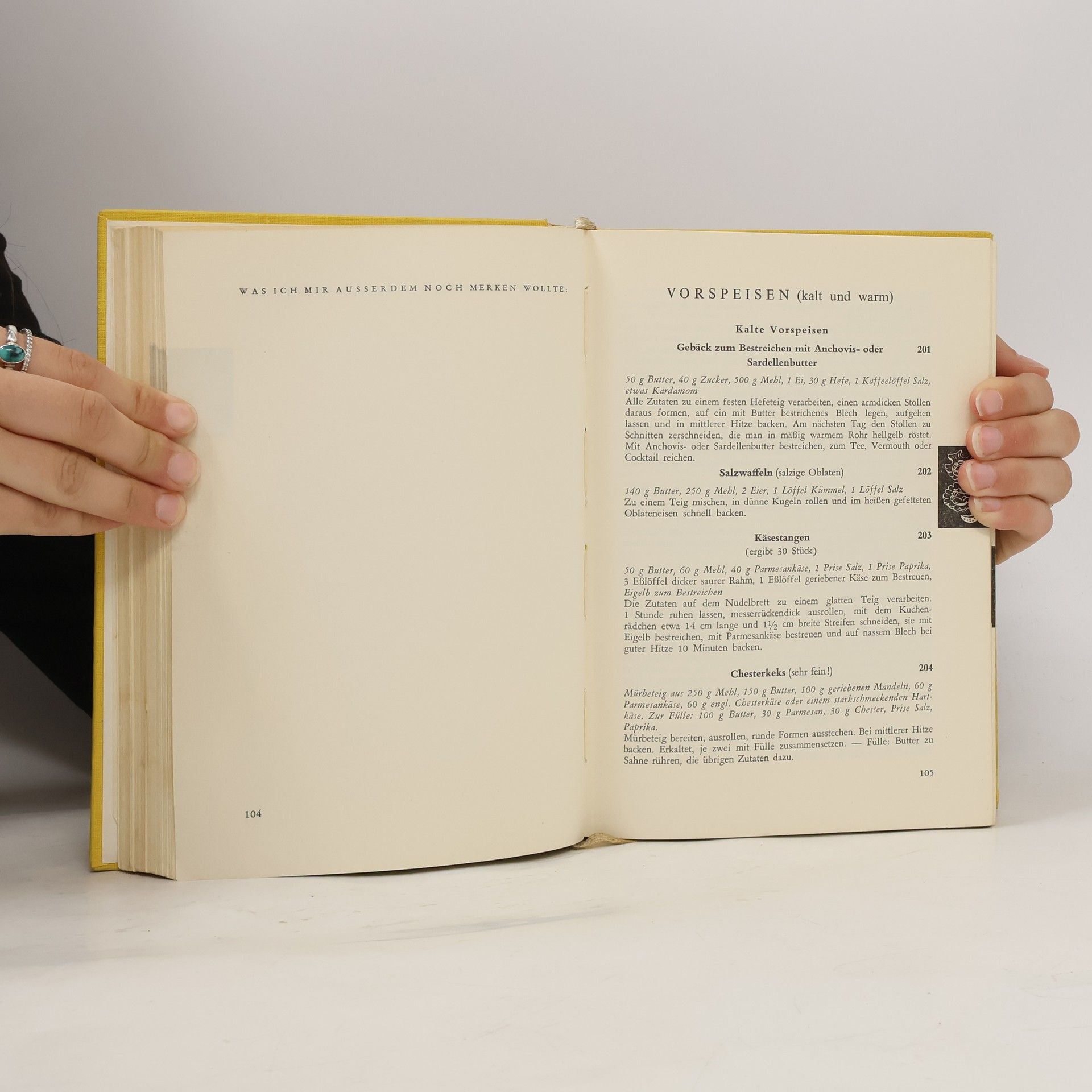 Elly Petersen Das gelbe Kochbuch