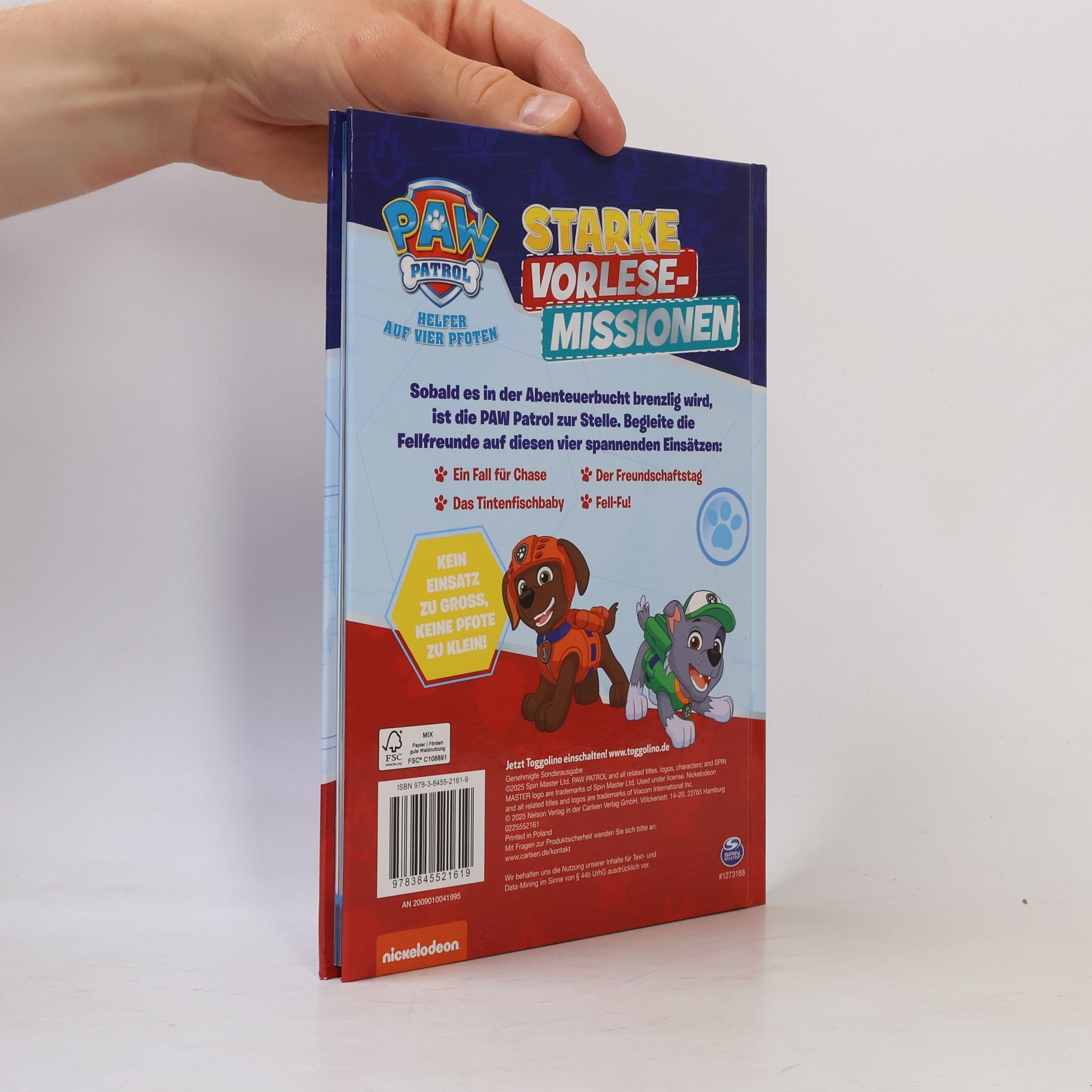 PAW Patrol: Starke Vorlesemissionen