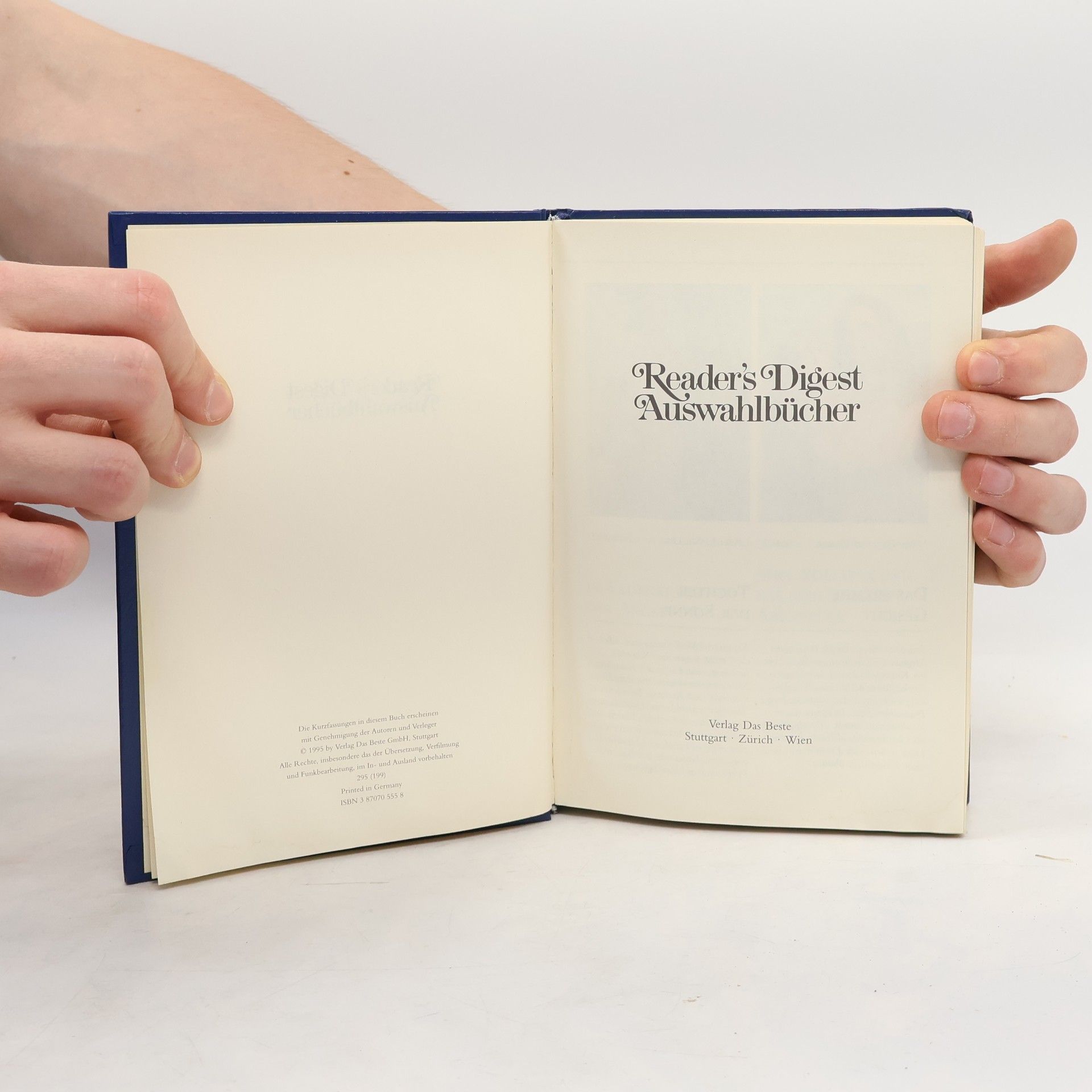 Marry Higgins Clark Reader's Digest Auswahlbücher.