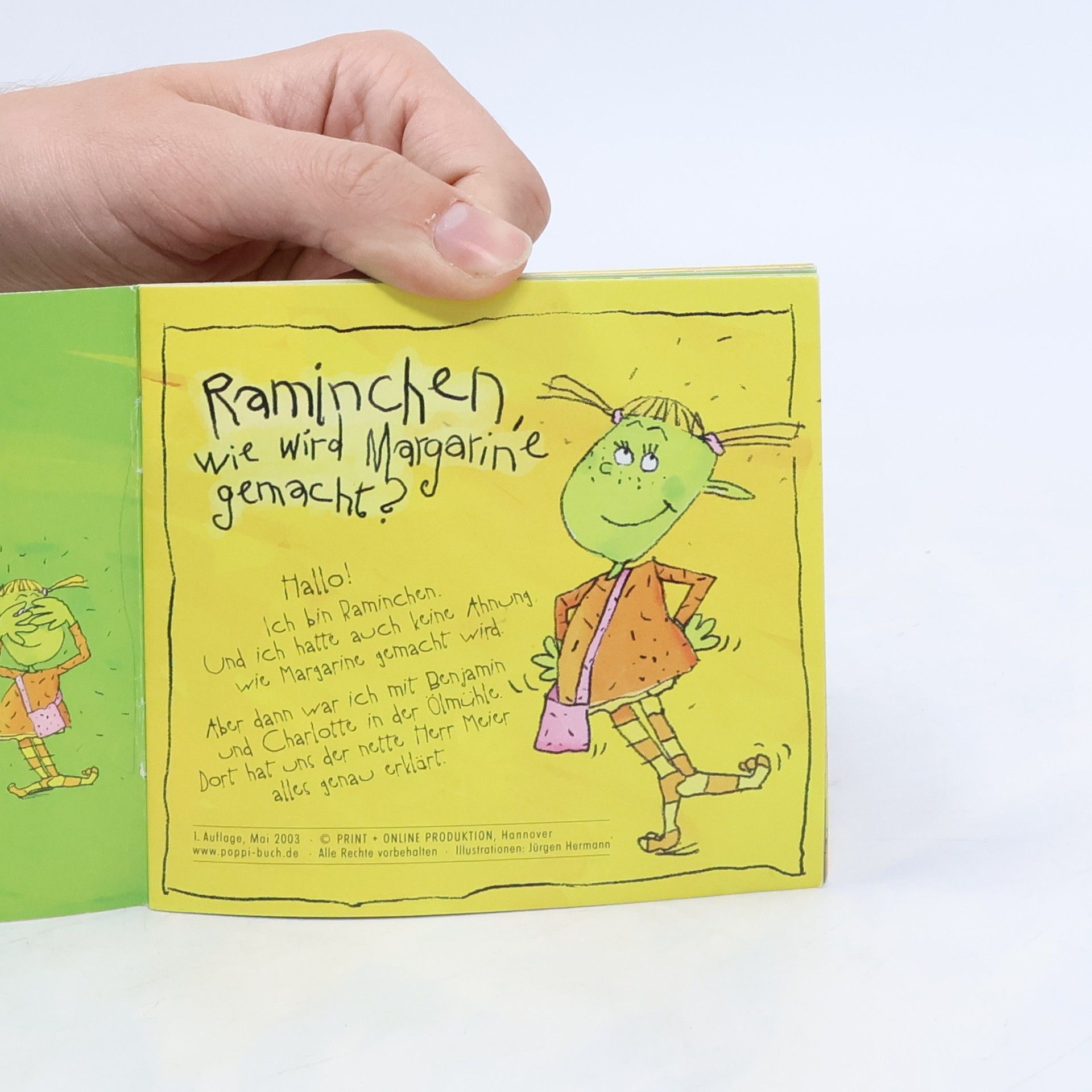Autorenkollektiv Raminchen, wie wird Margarine gemacht?