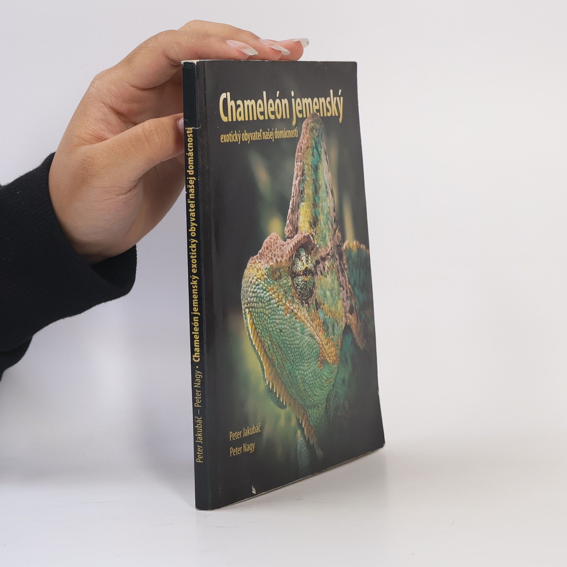 Peter Jakubáč Chameleón jemenský : exotický obyvateľ našej domácnosti