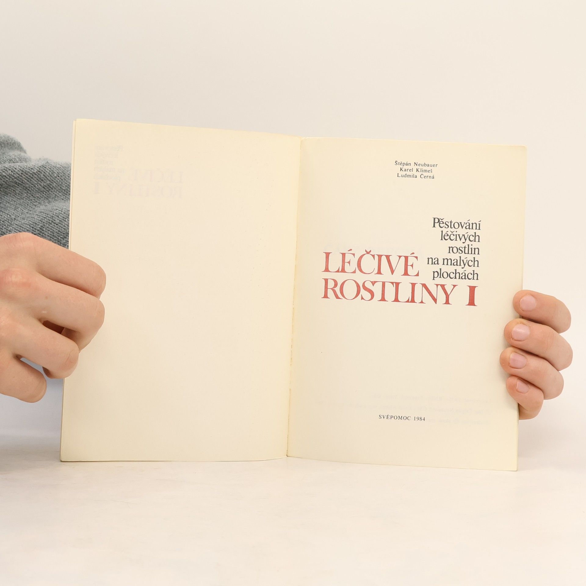Štěpán Neubauer Léčivé rostliny I.