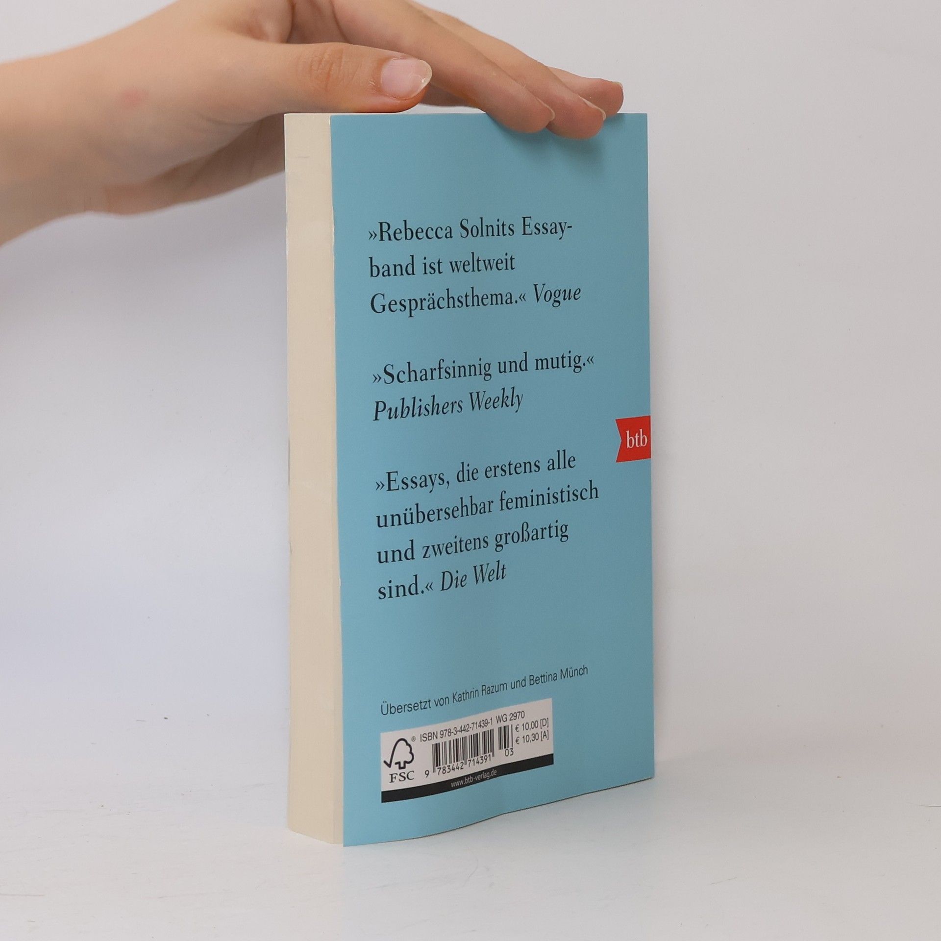 Rebecca Solnit Wenn Männer mir die Welt erklären