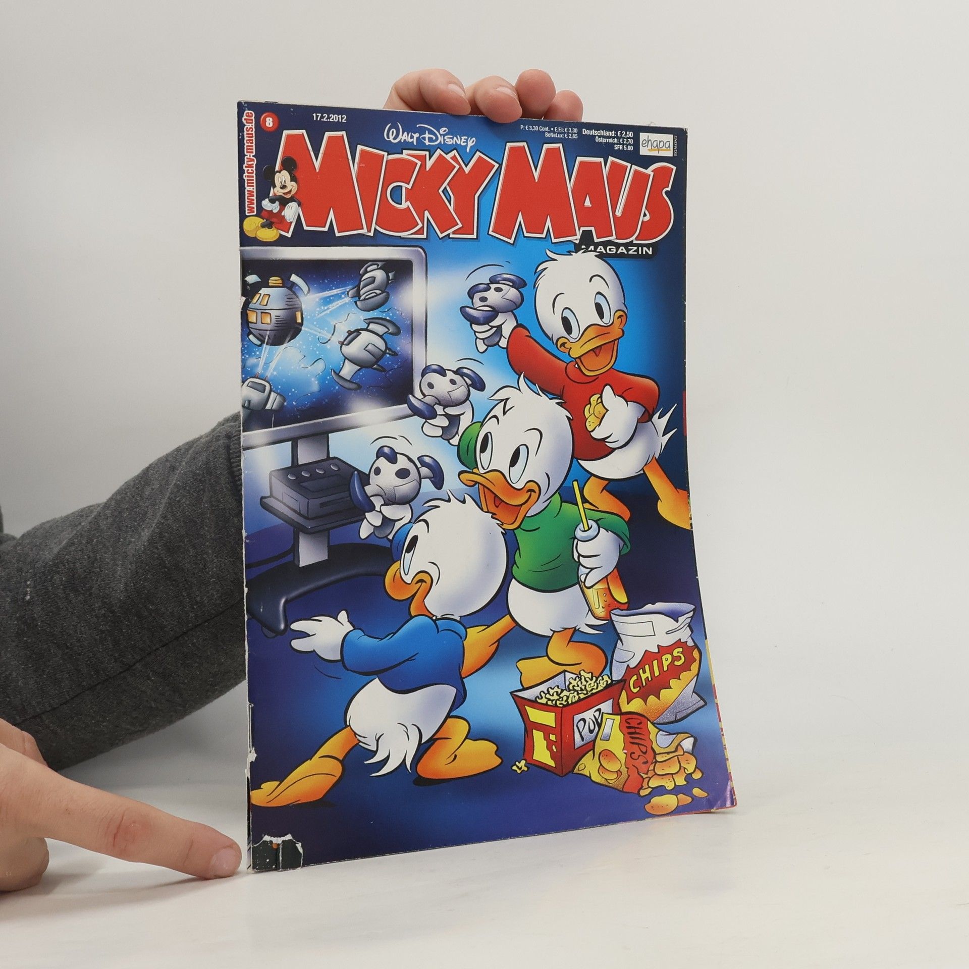 AA.VV. Micky Maus Magazin 8/2012