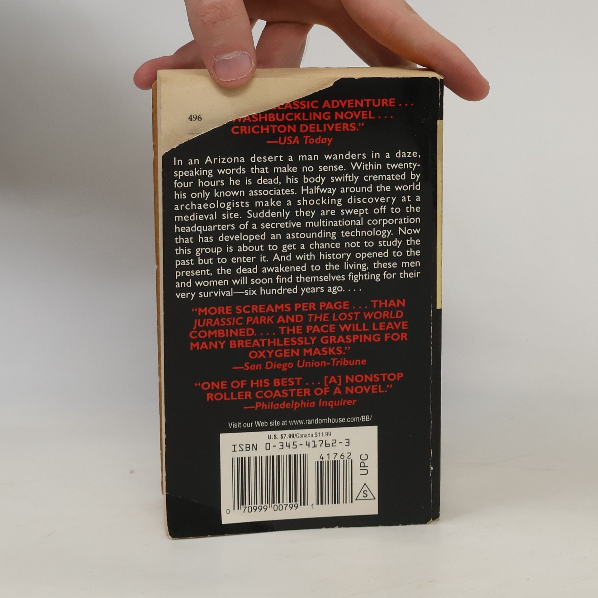 Michael Crichton Timeline
