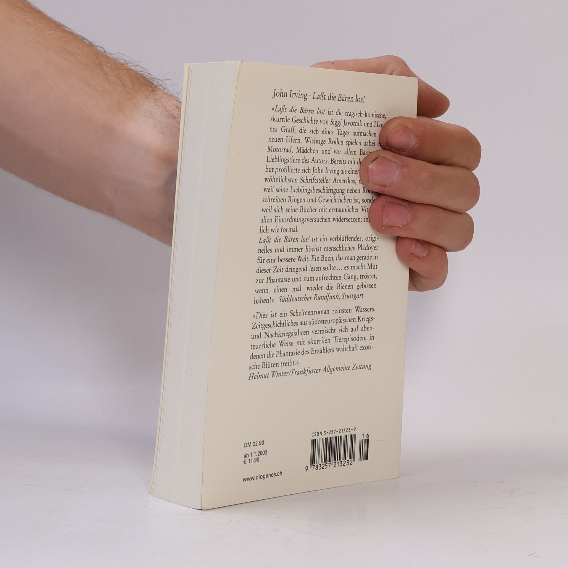 John Irving Laßt Den Baren Los