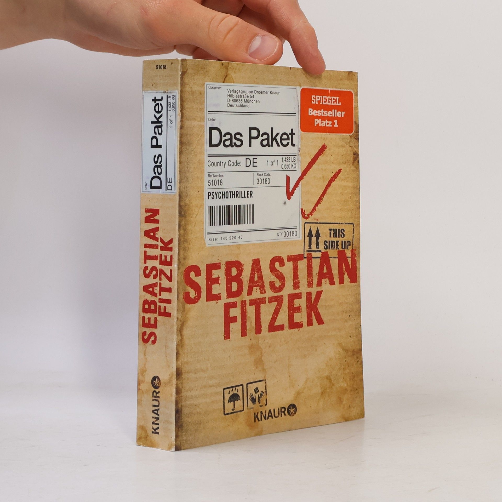 Sebastian Fitzek Das Paket