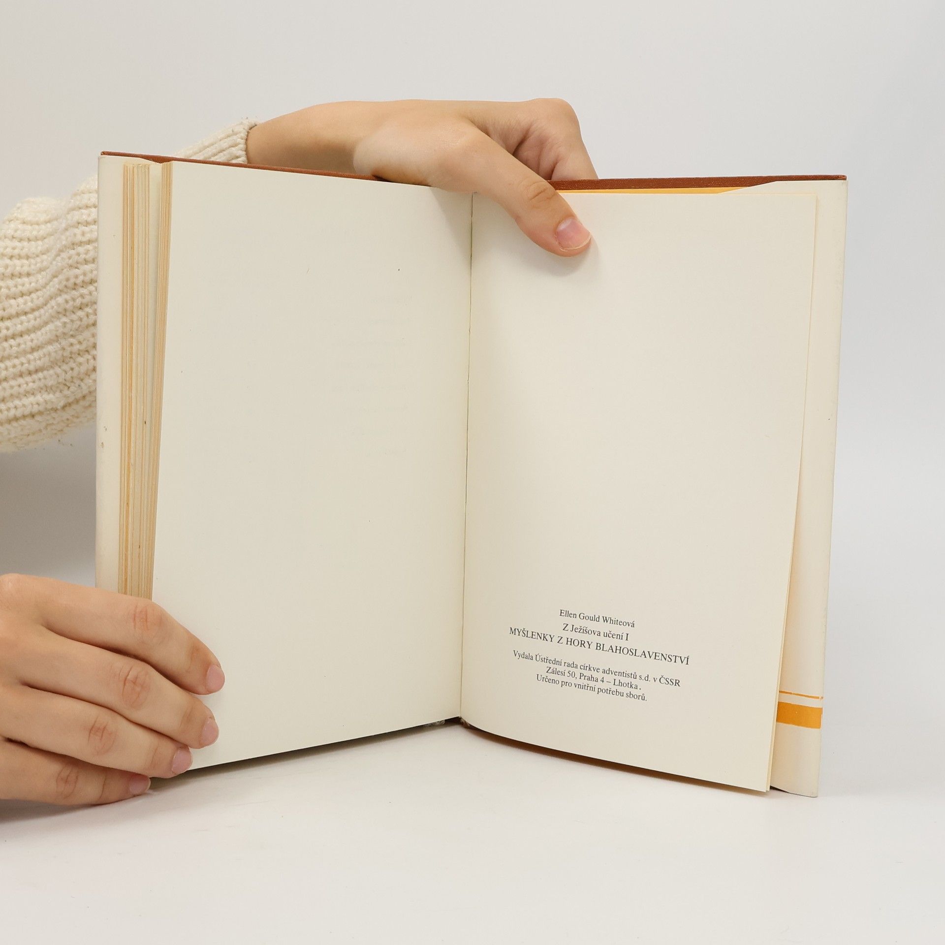 Ellen Gould Harmon White Myšlenky z hory blahoslavenství