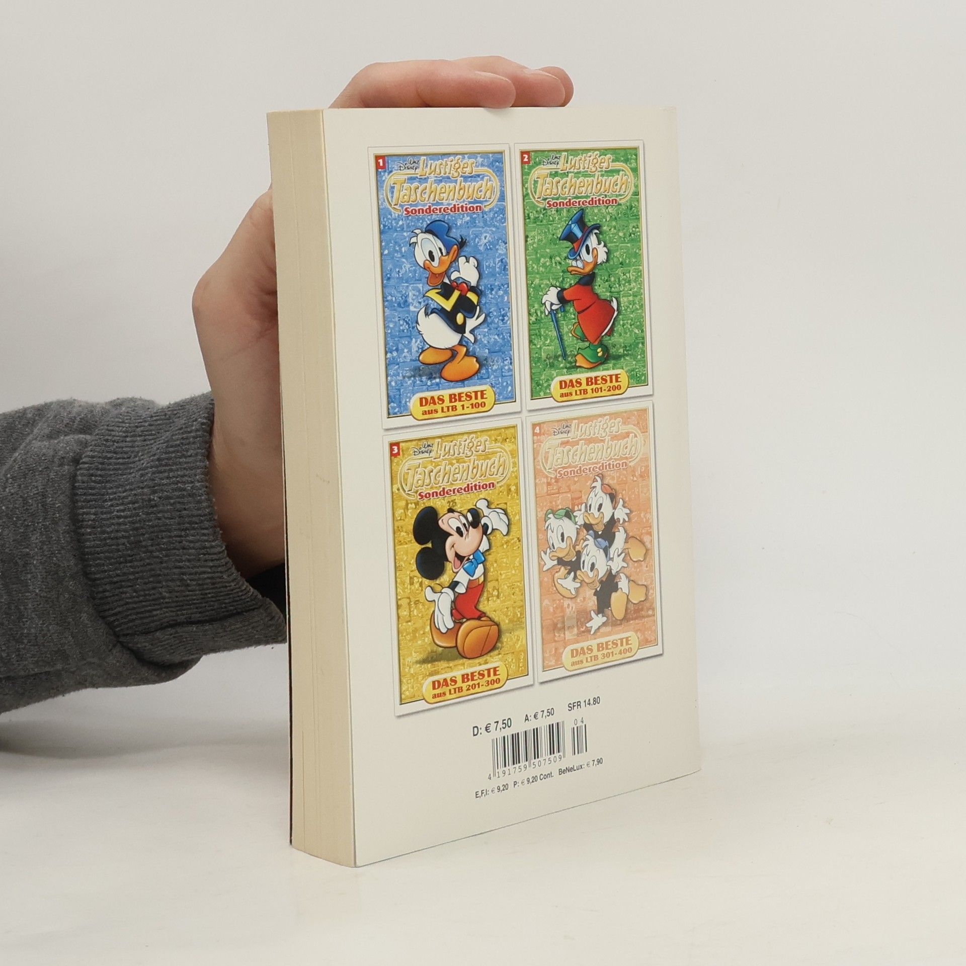 Walt Disney Lustiges Taschenbuch 4 Sonderedition