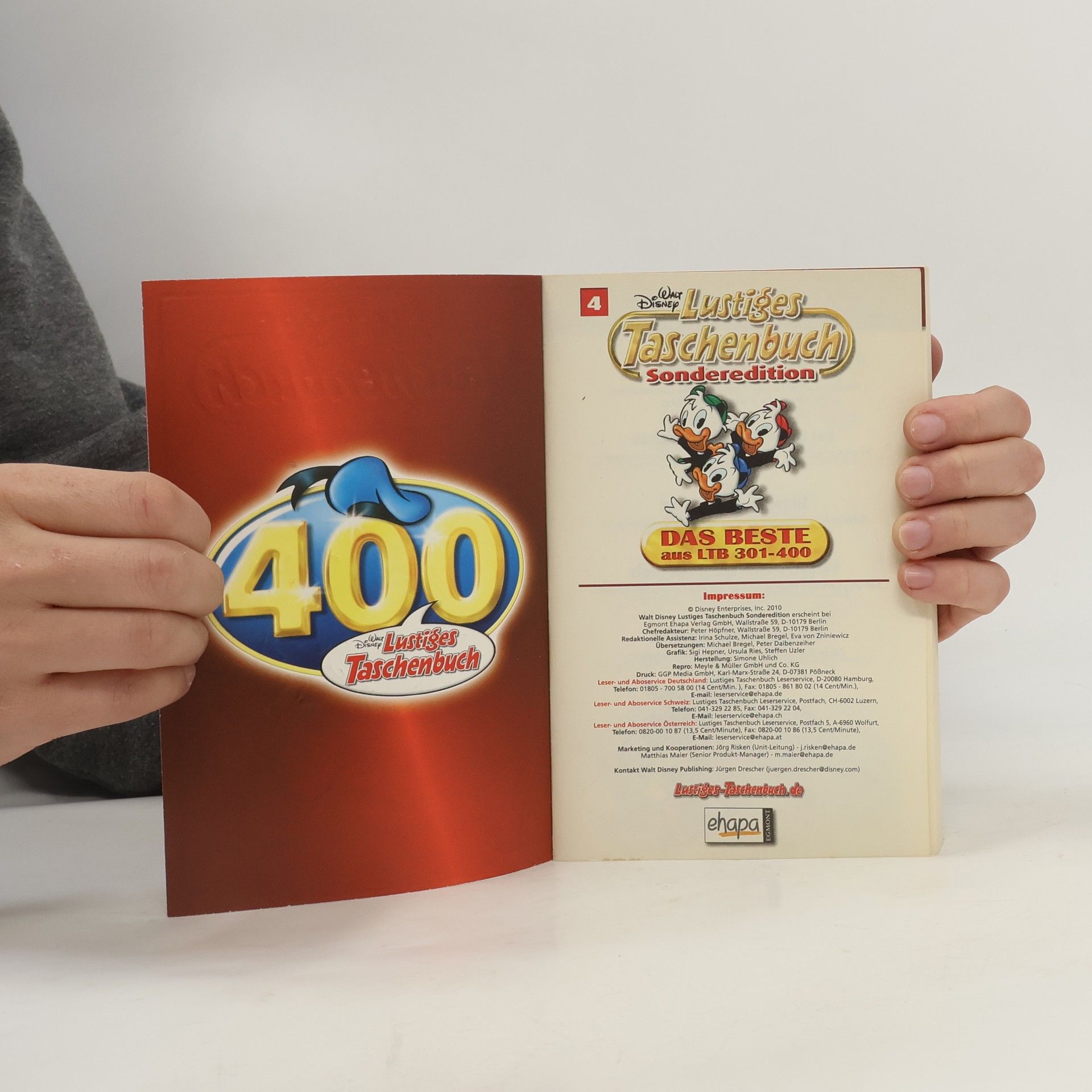 Walt Disney Lustiges Taschenbuch 4 Sonderedition