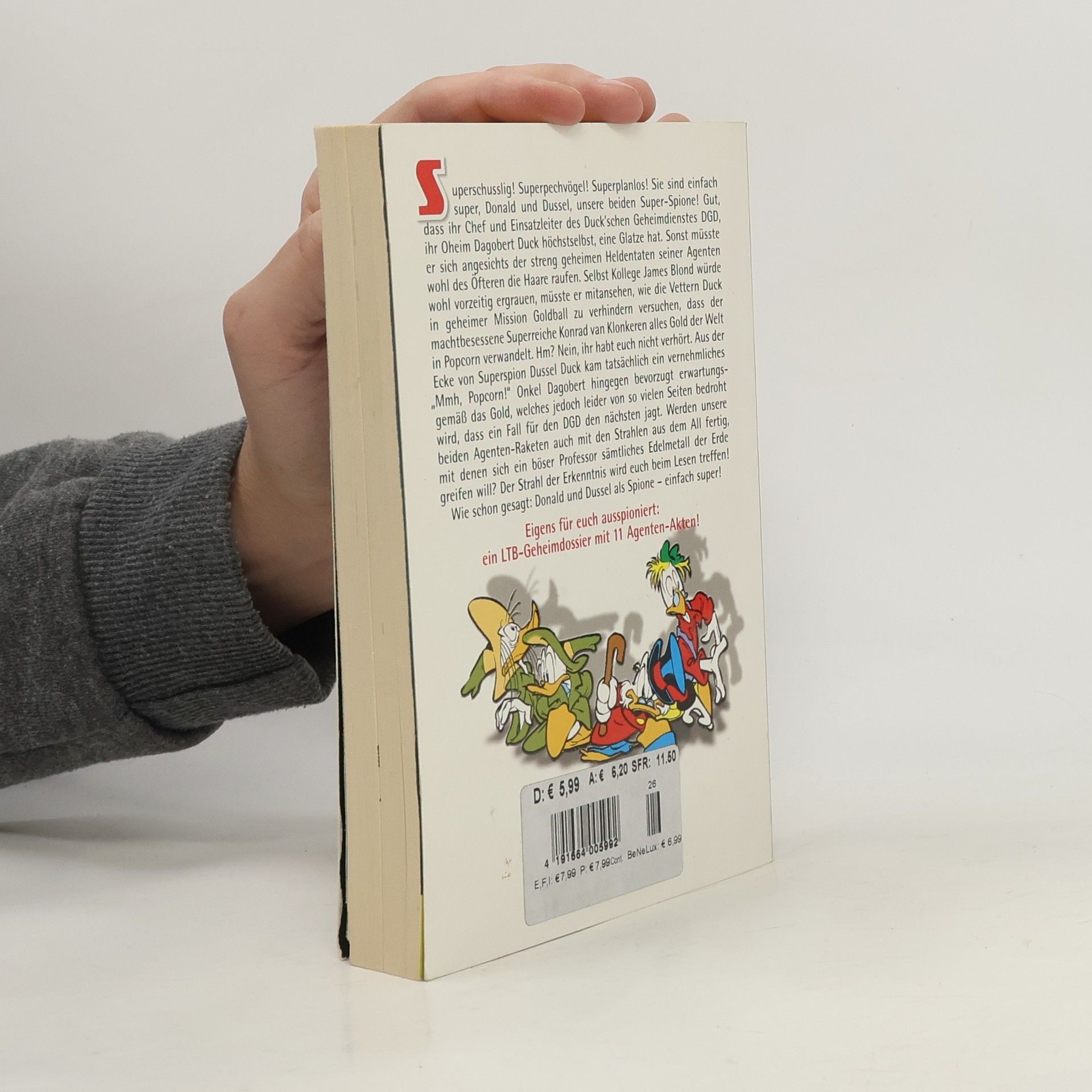 Walt Disney Lustiges Taschenbuch. Enten-Edition 26. Super-Spione!