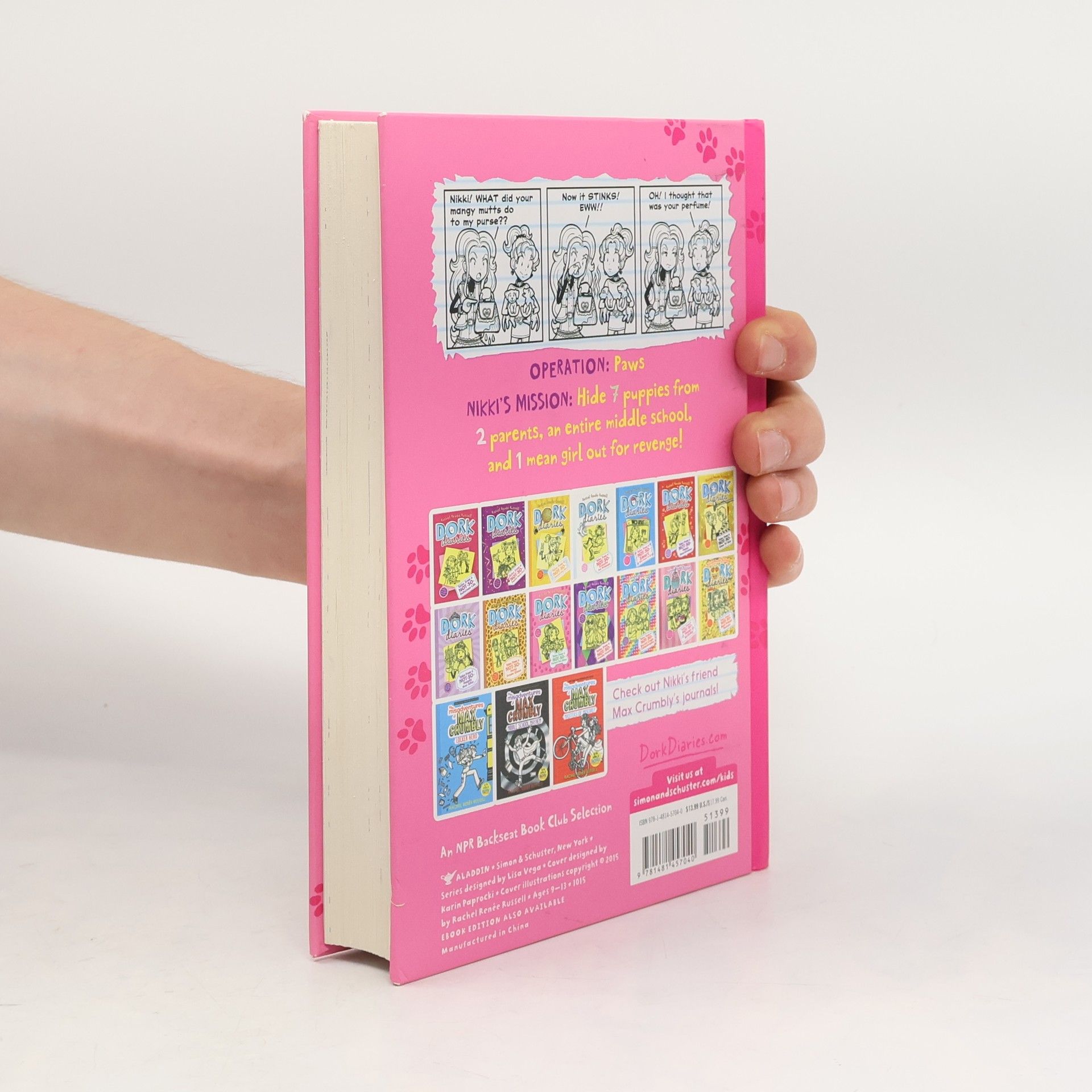 Rachel Renee Russell Dork diaries 10. Tales from a not-so-perfect pet sitter