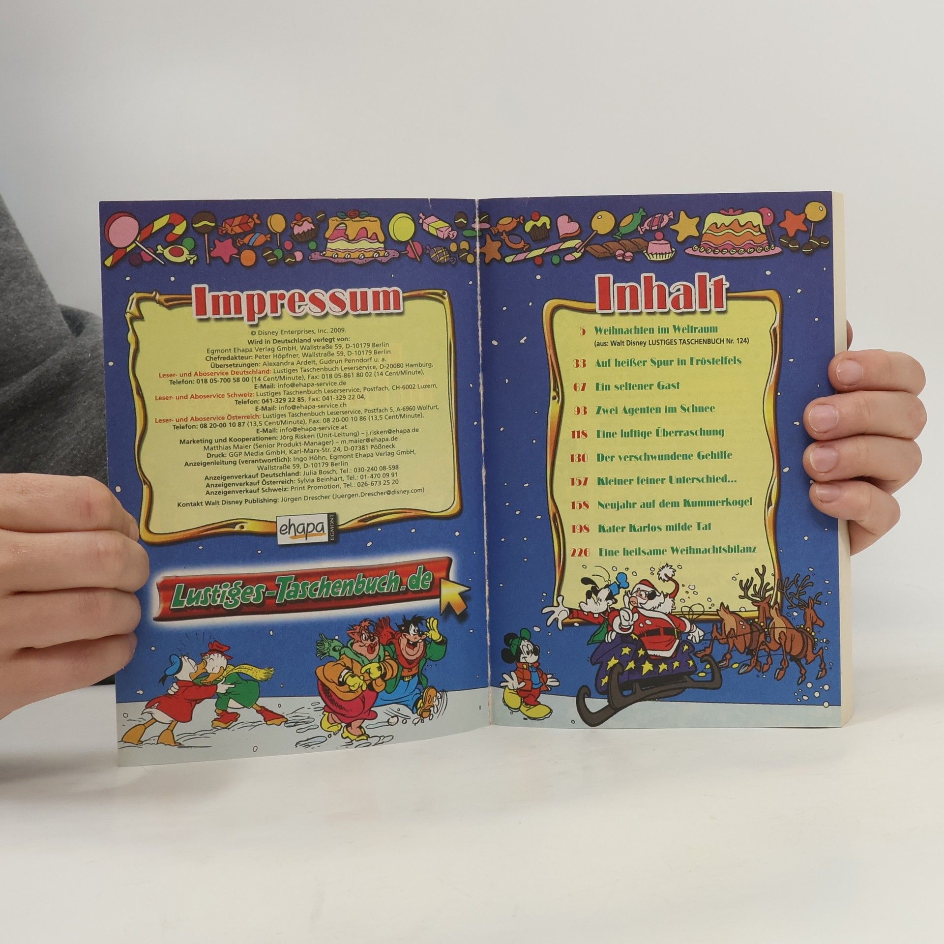 Walt Disney Weihnachten. Lustiges Taschenbuch 15